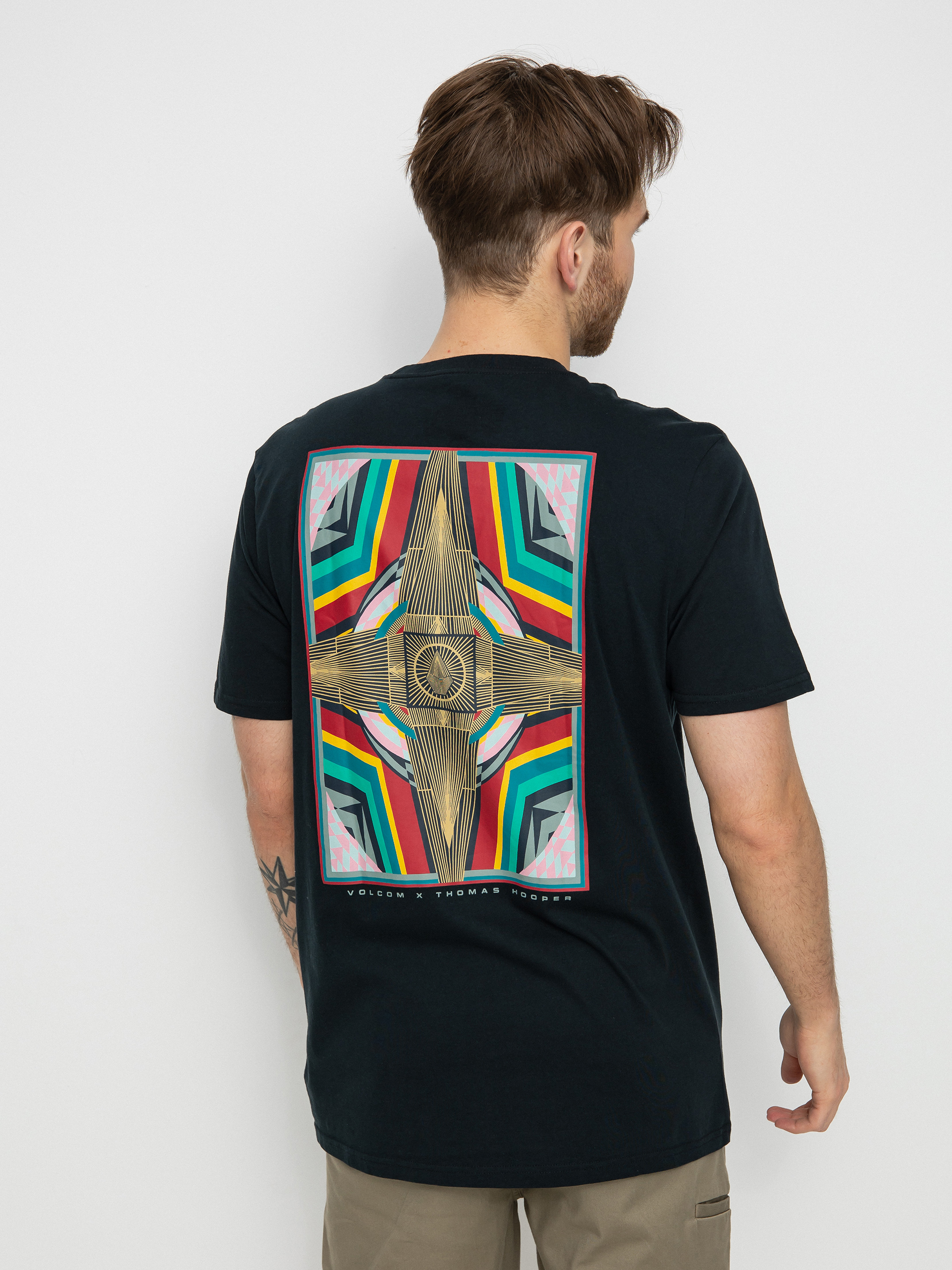 T-shirt Volcom T Hooper Fa Glimmer (black)