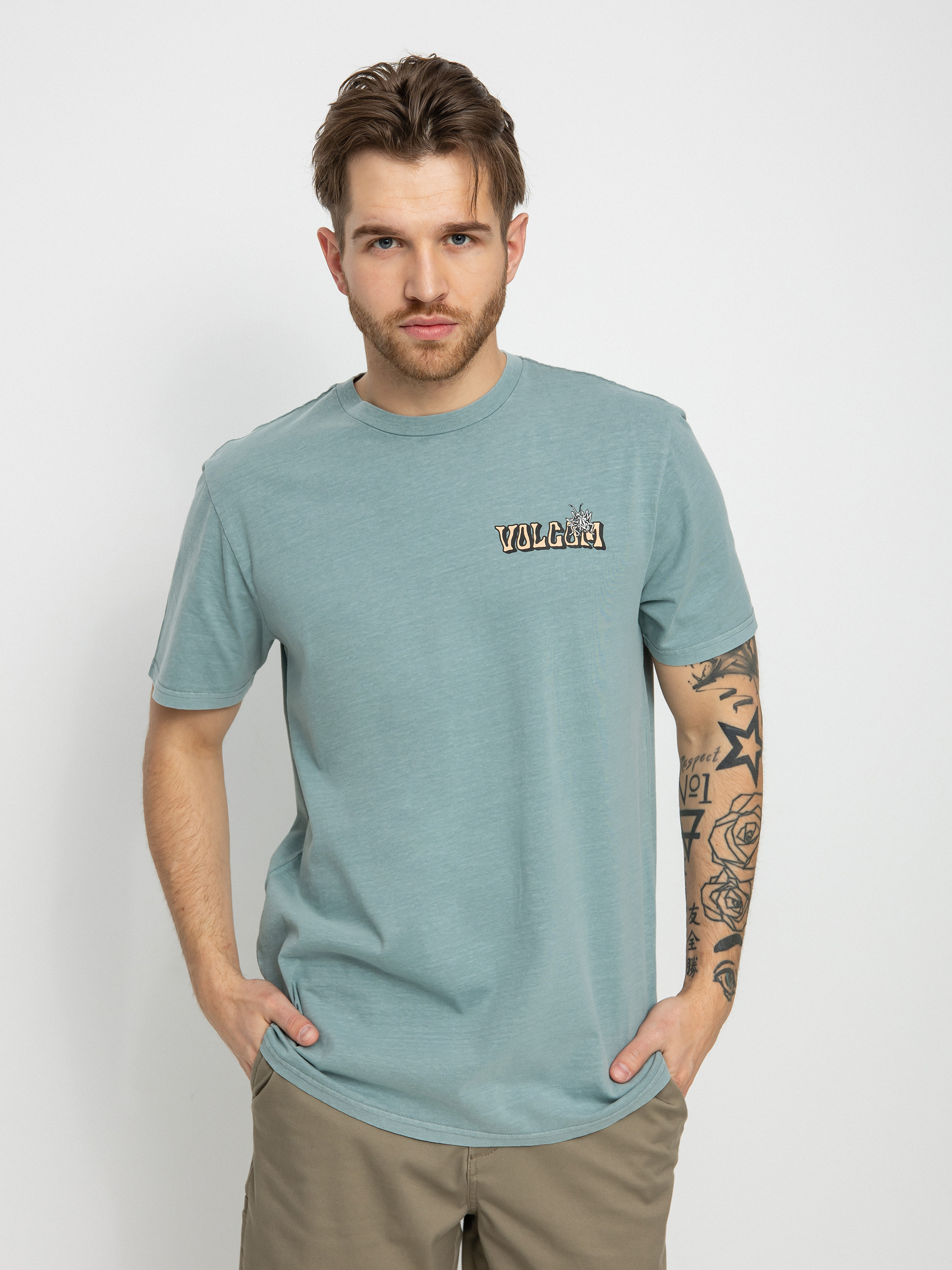 T-shirt Volcom Widgets (stormy sea)