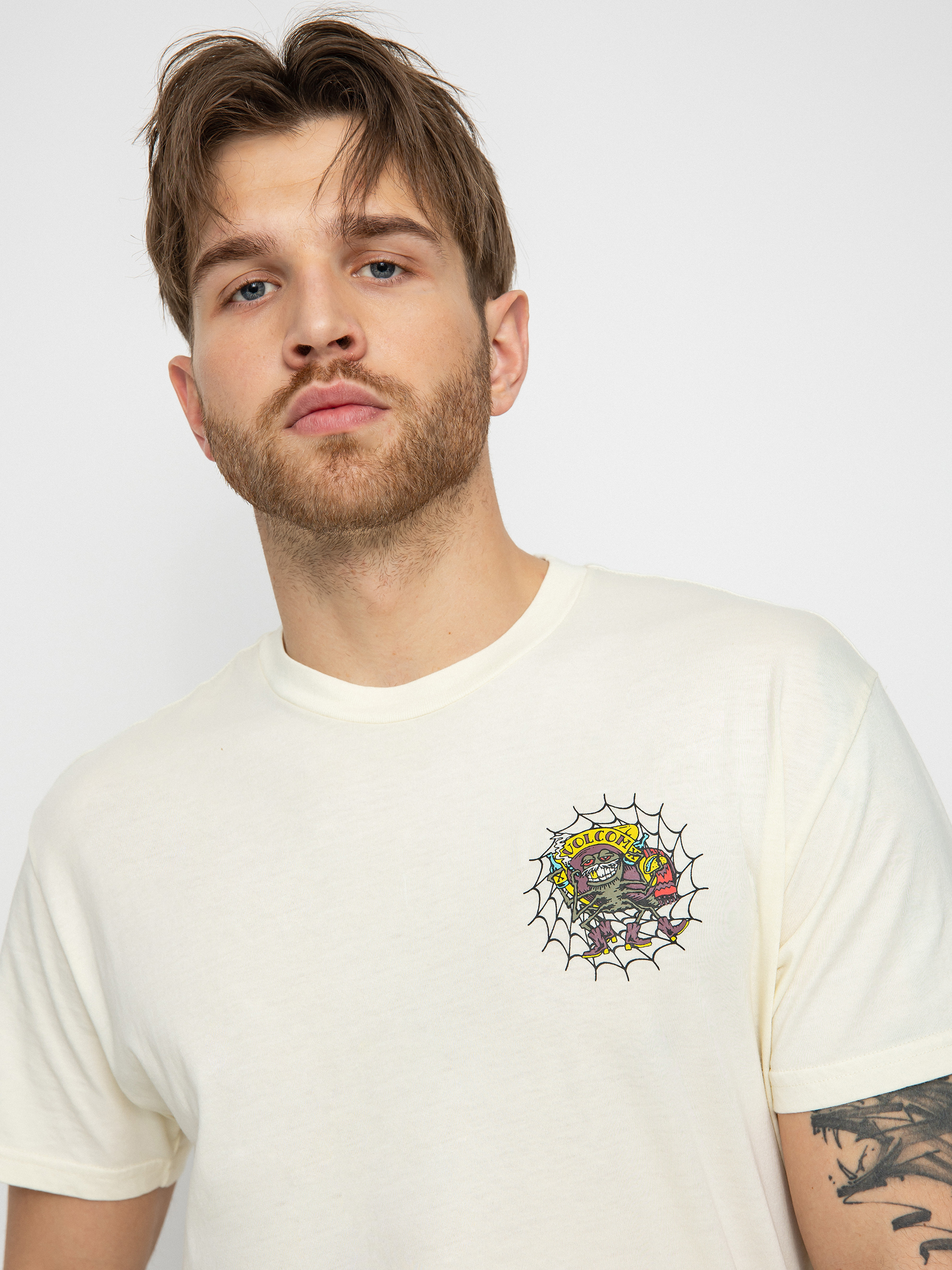 T-shirt Volcom Skate Vitals Provoster (white)