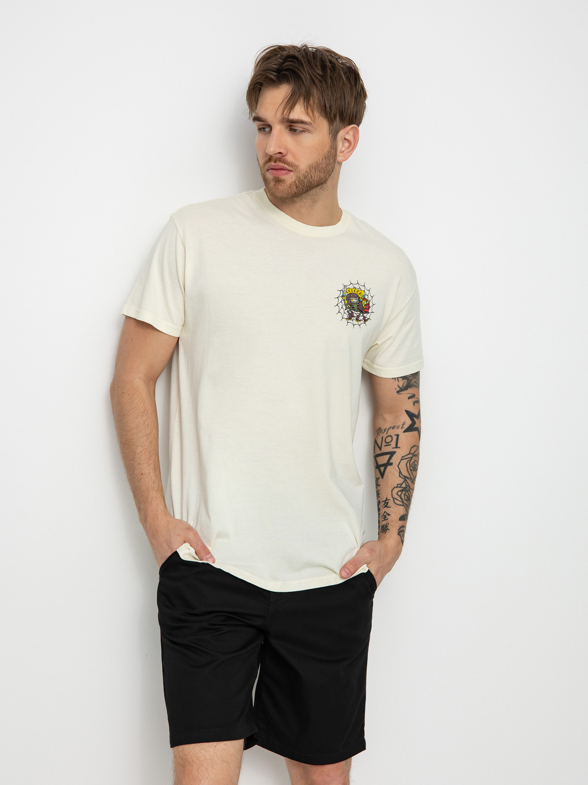 T-shirt Volcom Skate Vitals Provoster (white)