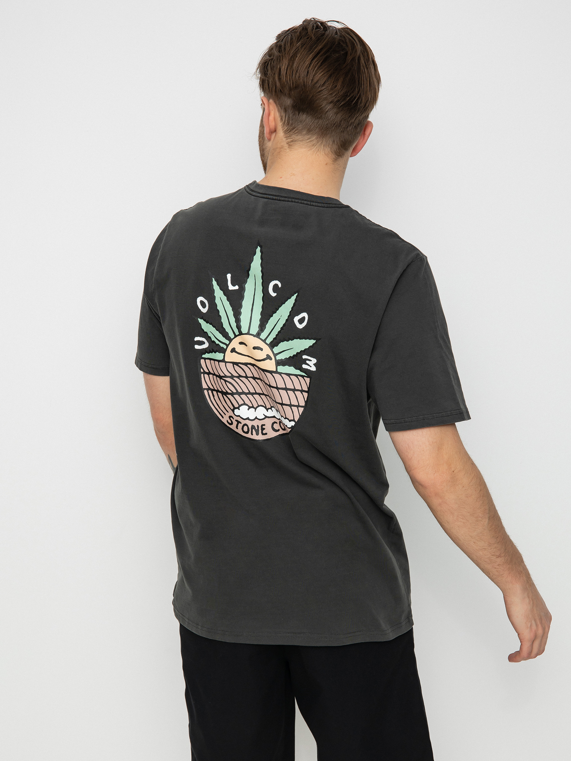 T-shirt Volcom Wakenbake Pw (black)