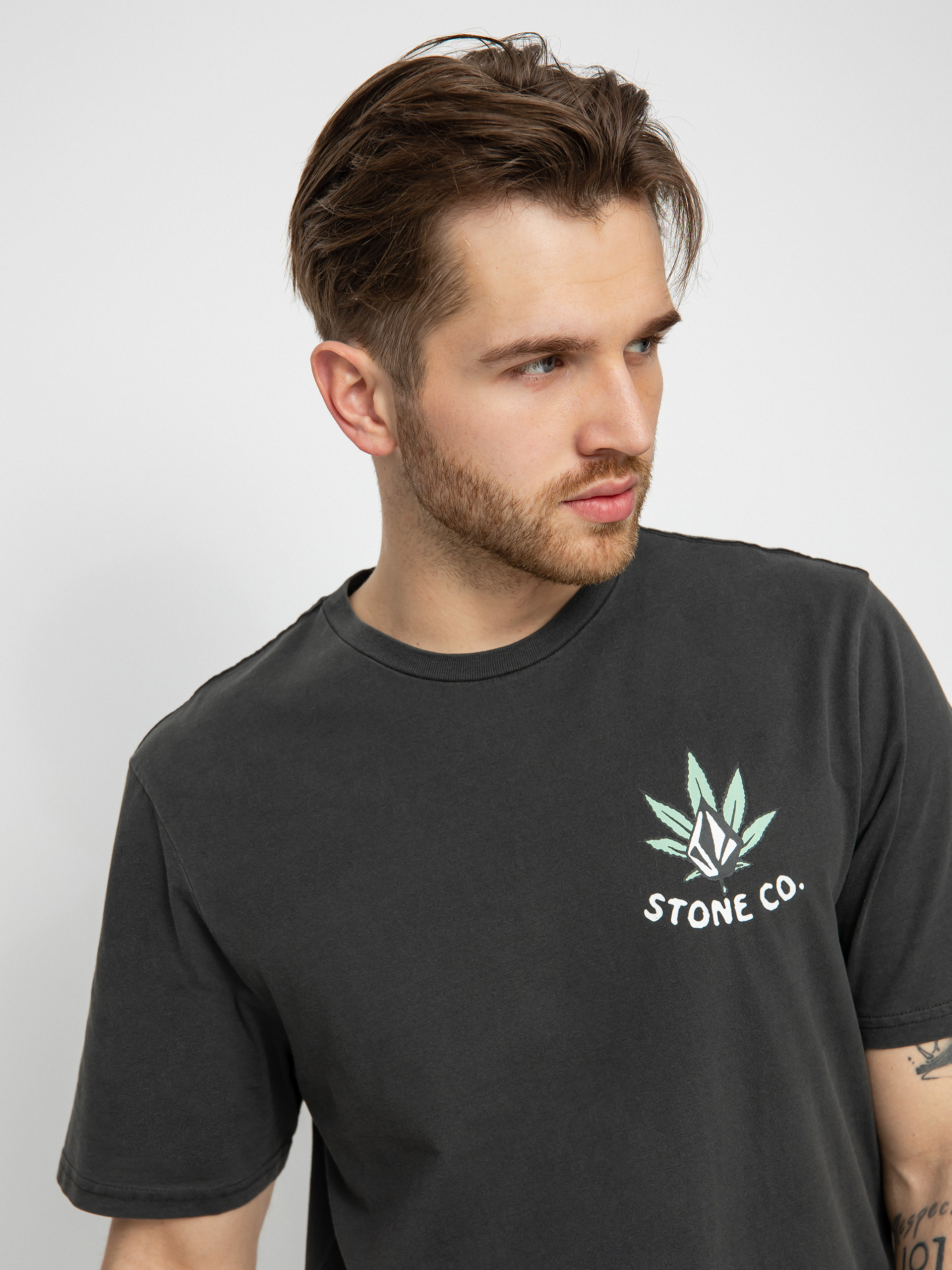T-shirt Volcom Wakenbake Pw (black)