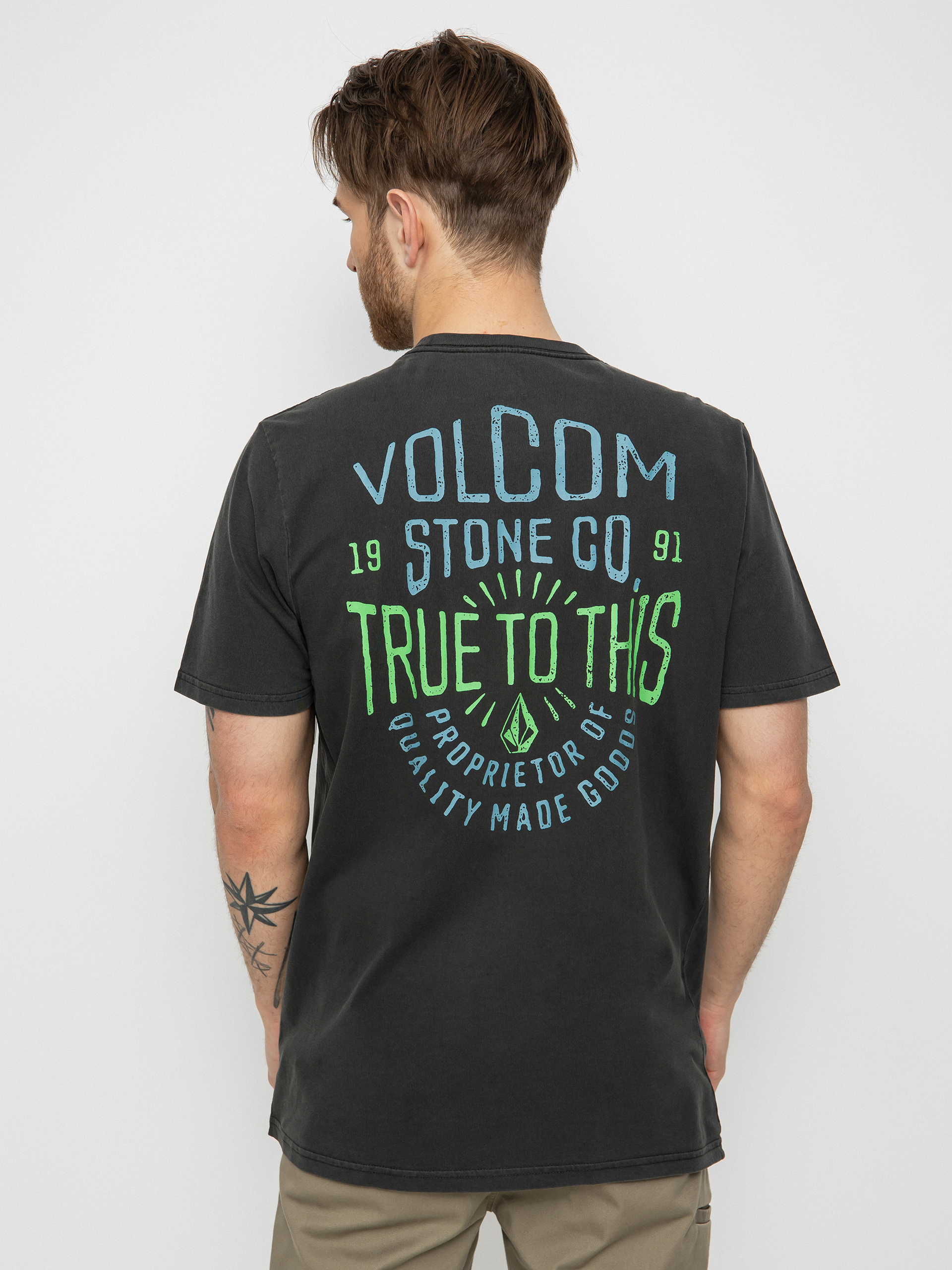 T-shirt Volcom Waxer Pw (black)
