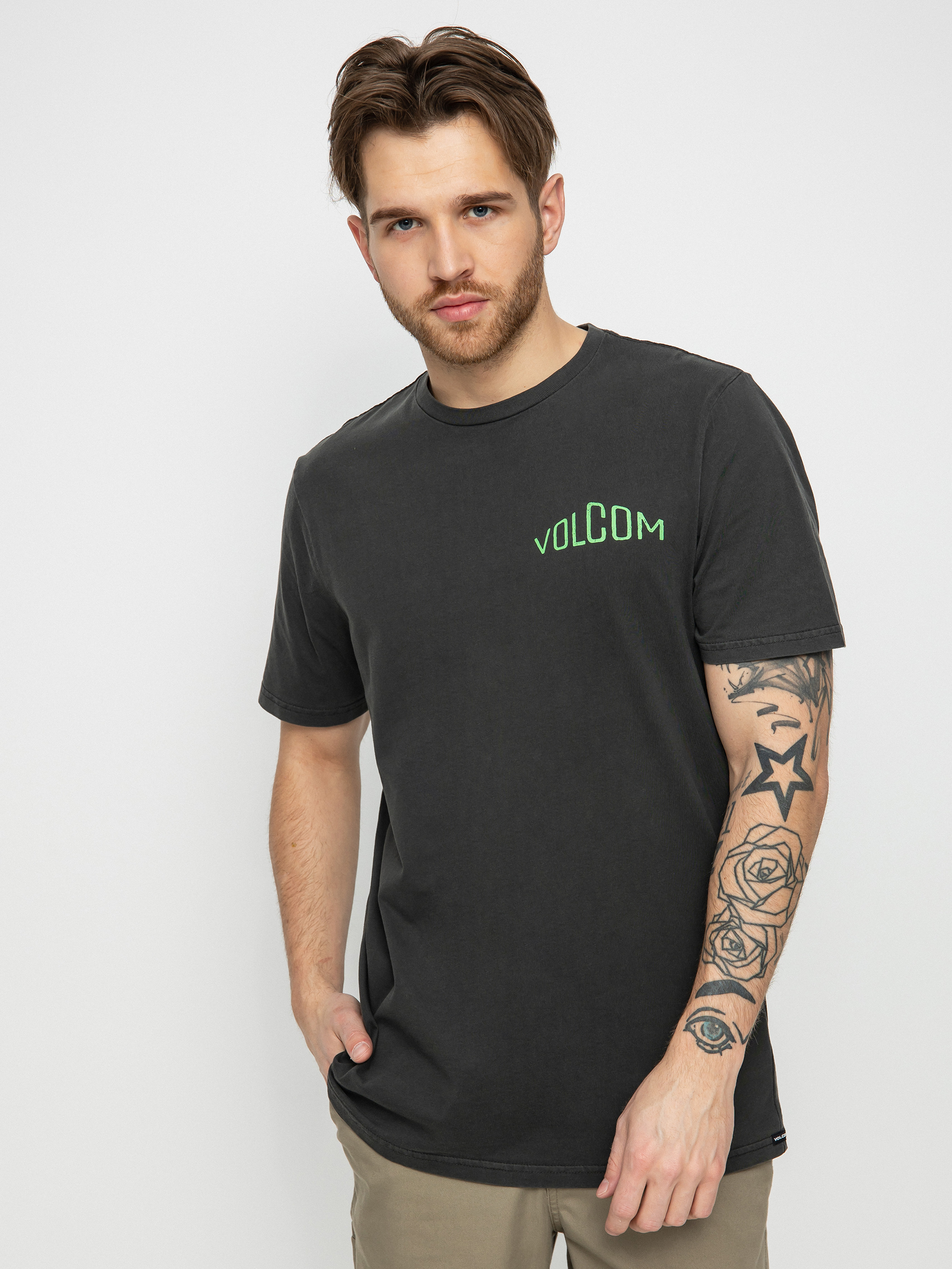 T-shirt Volcom Waxer Pw (black)