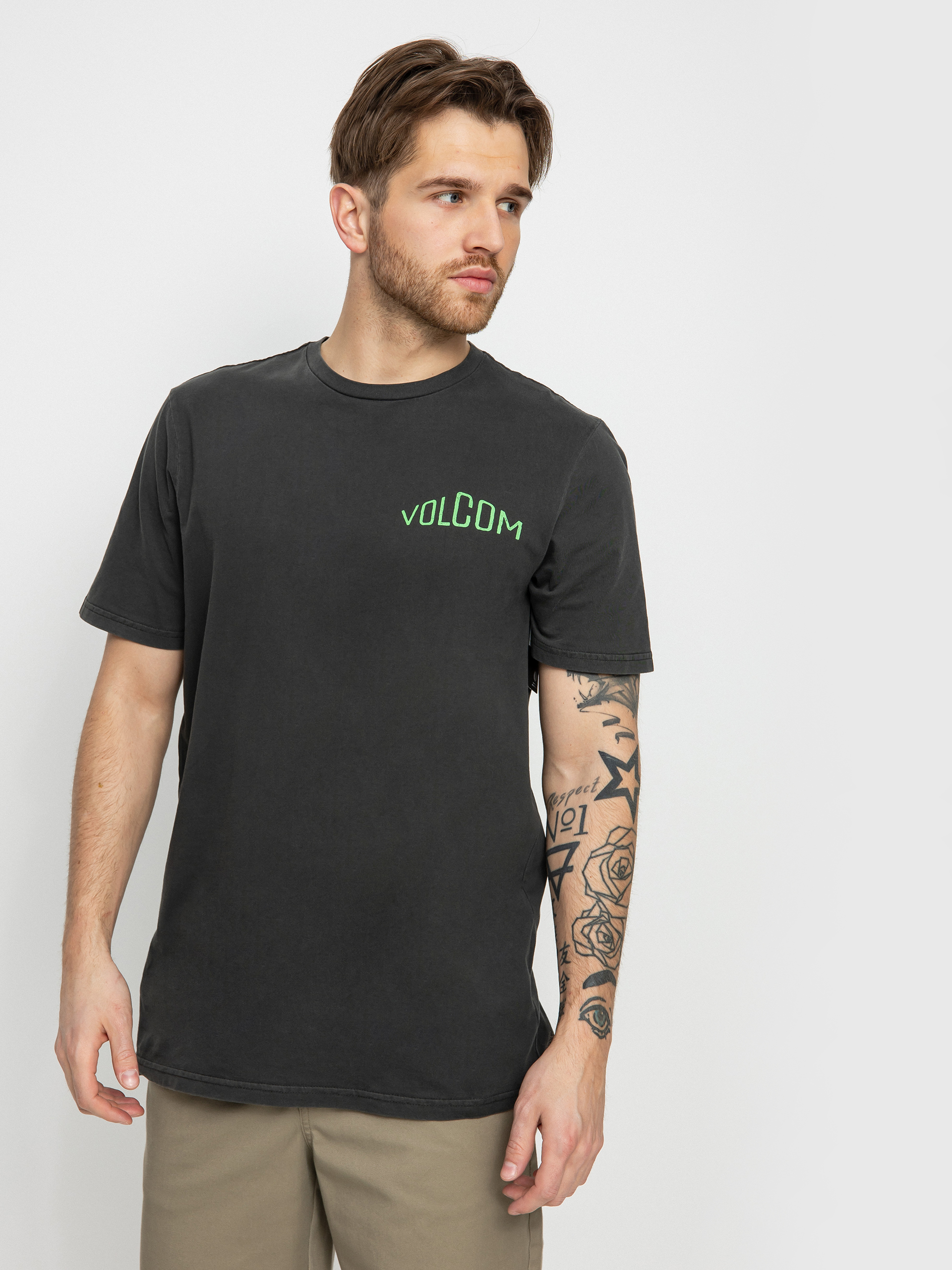 T-shirt Volcom Waxer Pw (black)