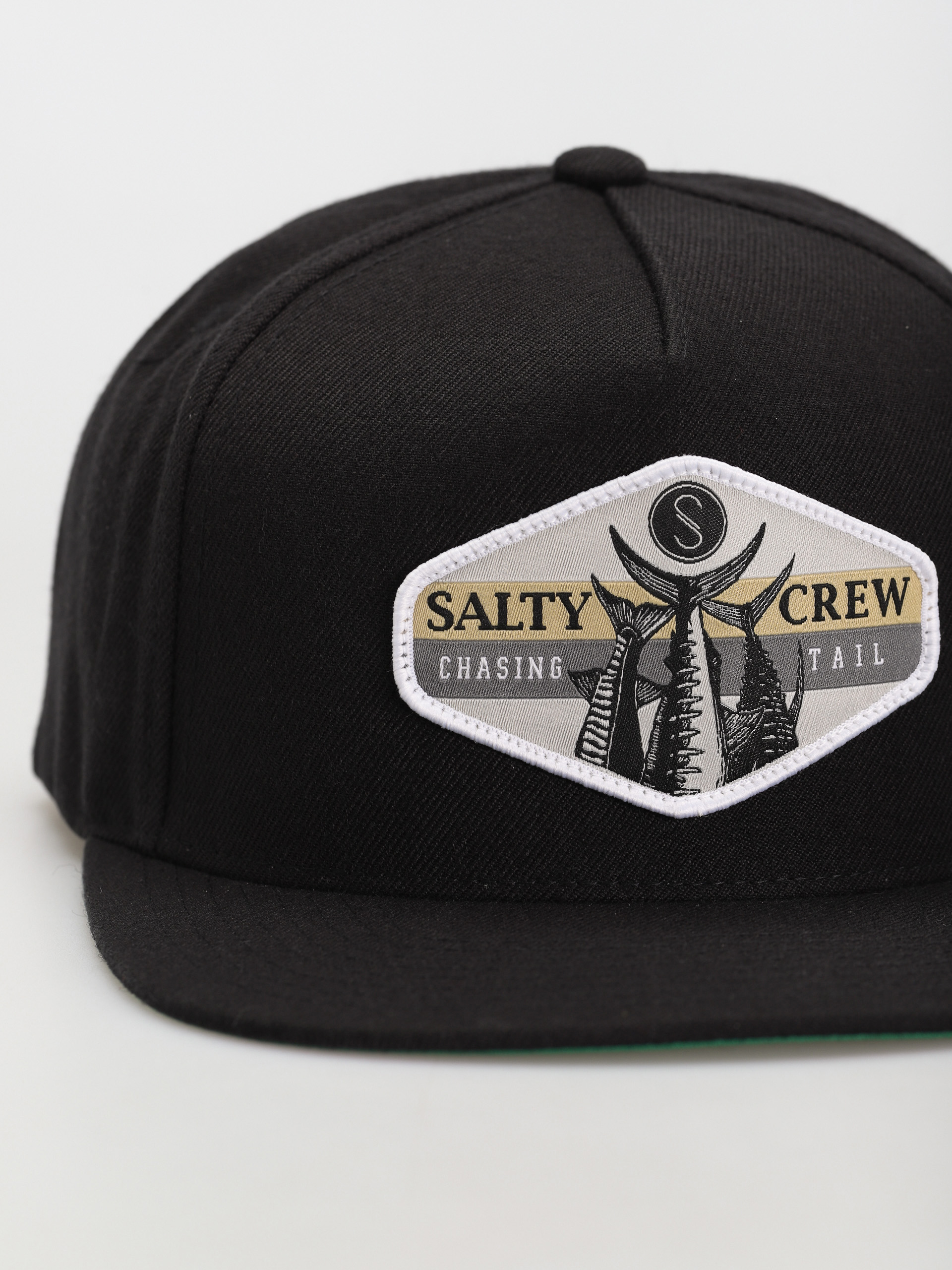 Czapka z daszkiem Salty Crew High Tail 5 Panel (black)