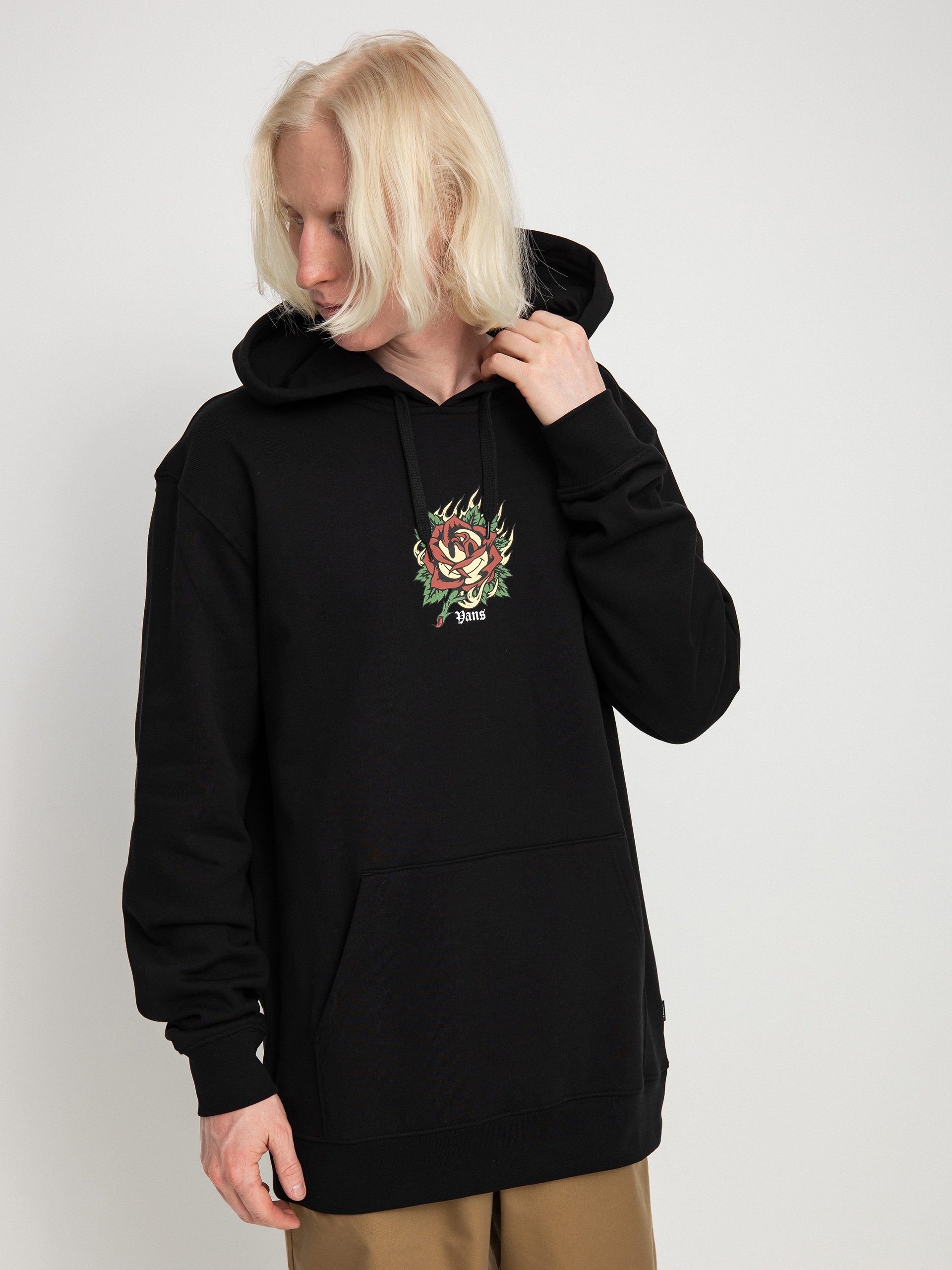Bluza z kapturem Vans Easy Trinity HD (black)