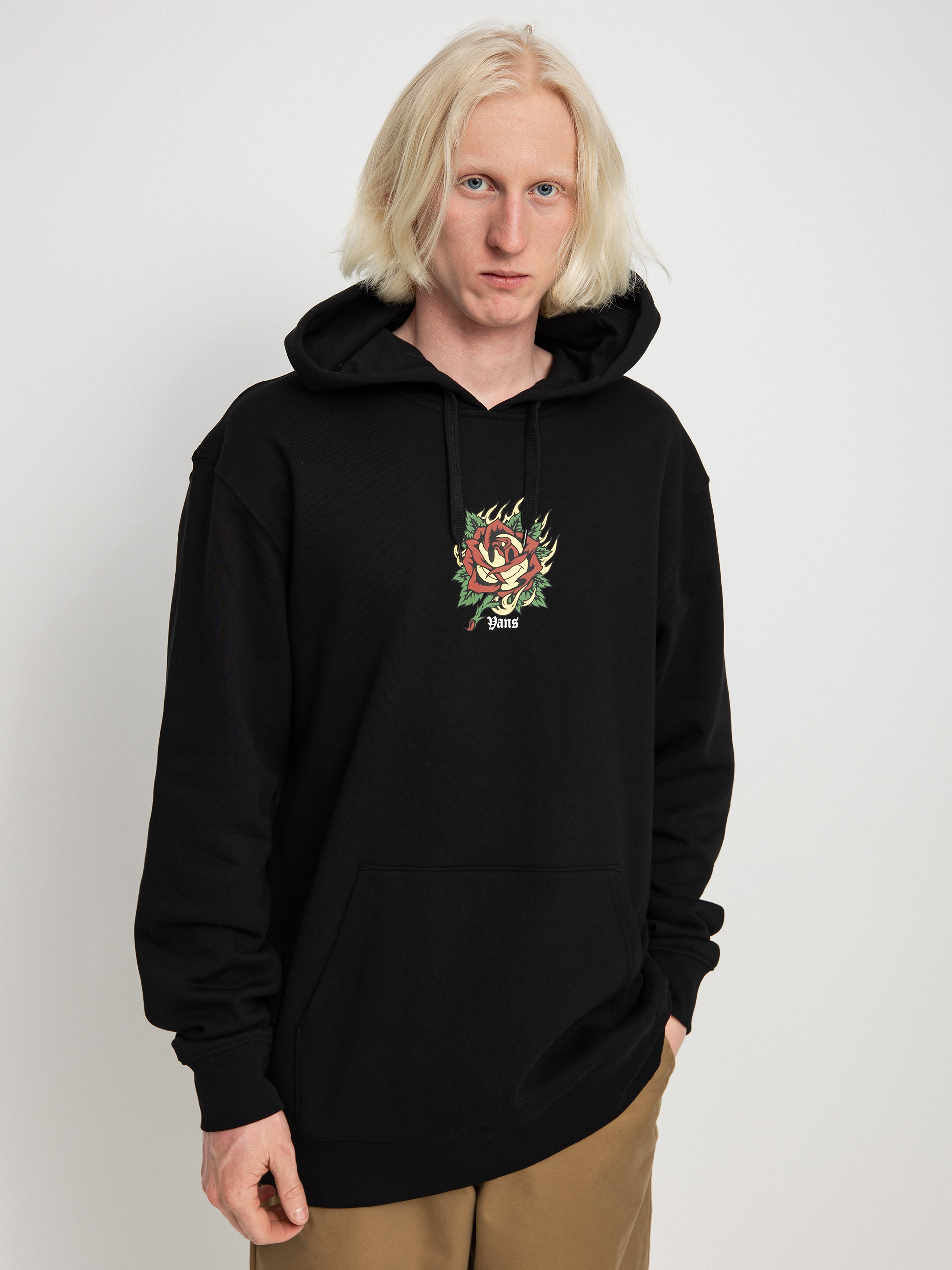 Bluza z kapturem Vans Easy Trinity HD (black)
