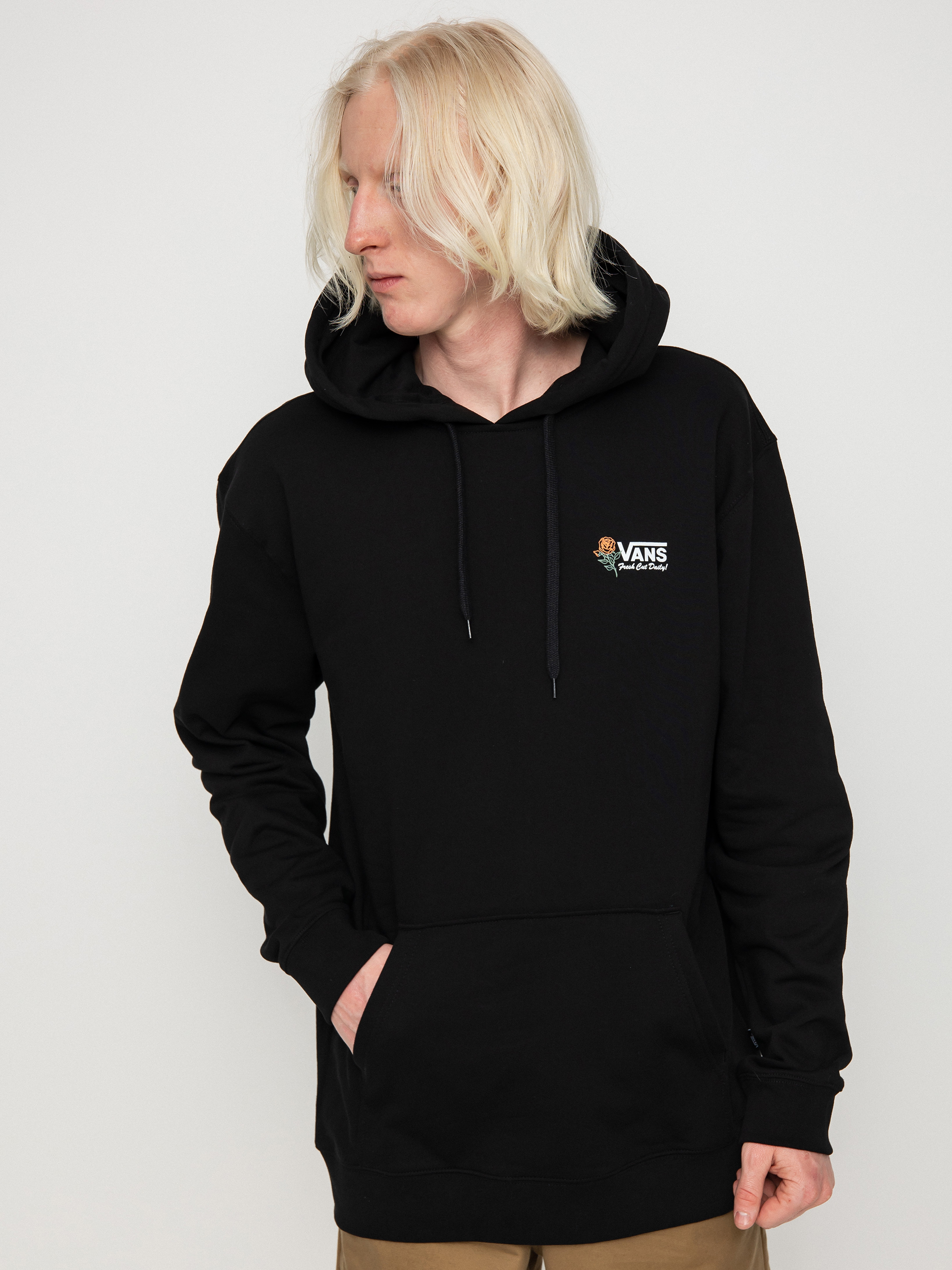 Bluza z kapturem Vans Flower Shoppe HD (black)