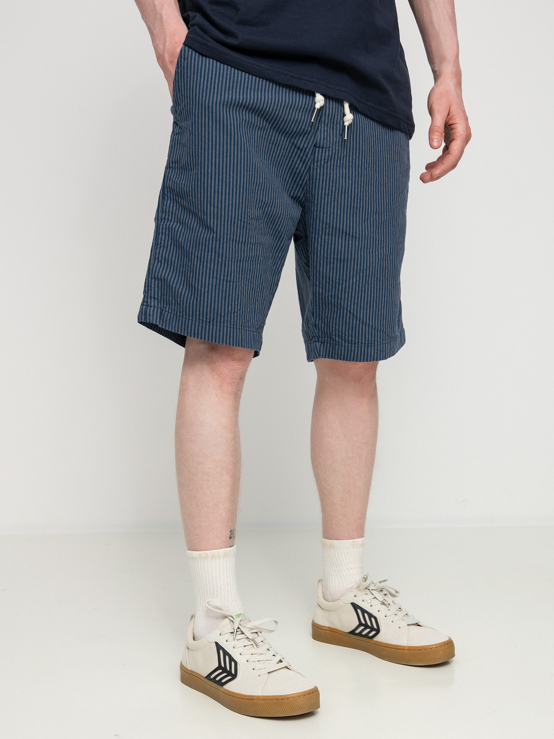 Szorty Quiksilver Sheringa Mix (insignia blue poplin pinstripe)