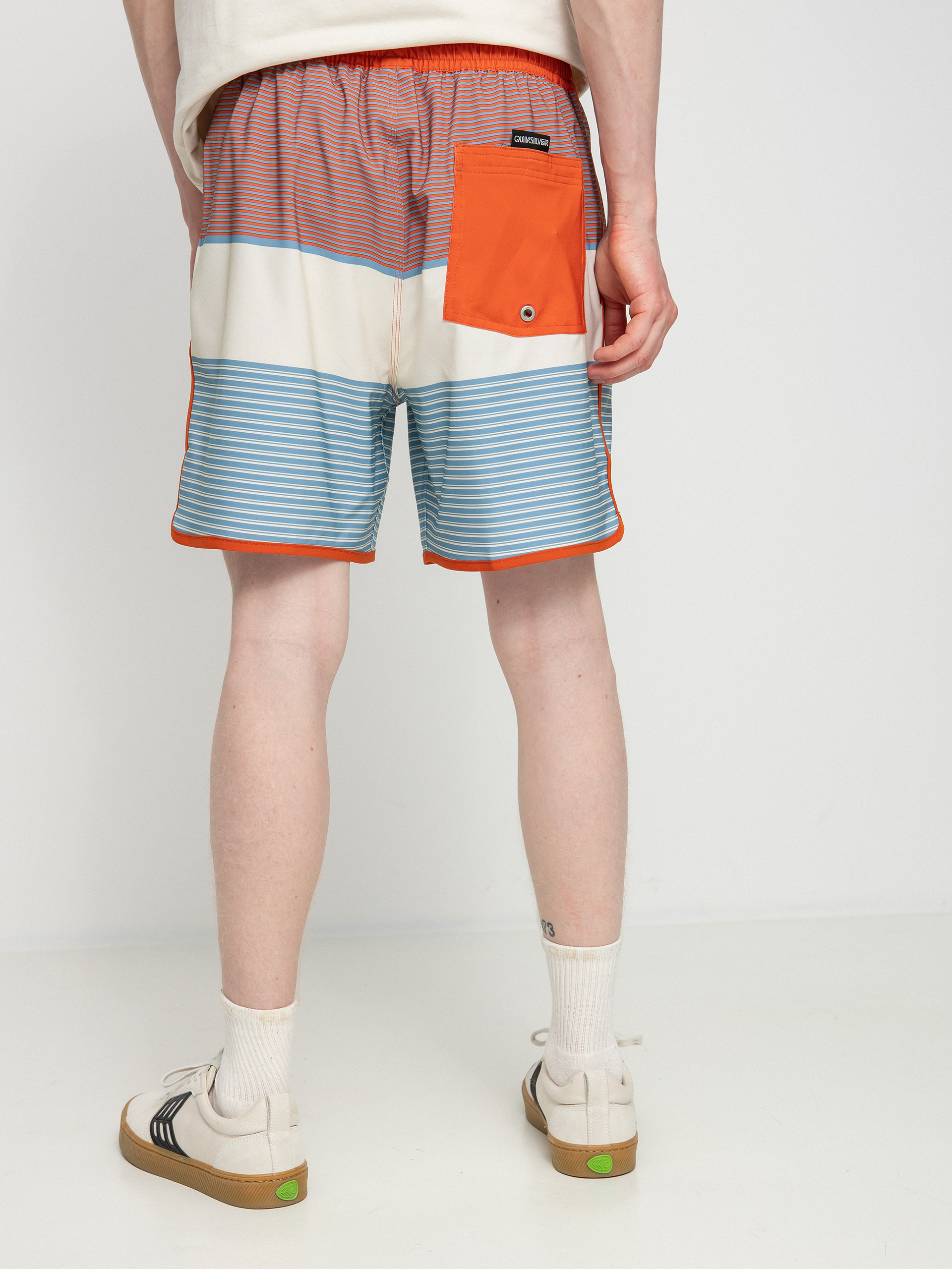 Szorty Quiksilver Ocean Scallop Str Volley 17 (burnt ochre)