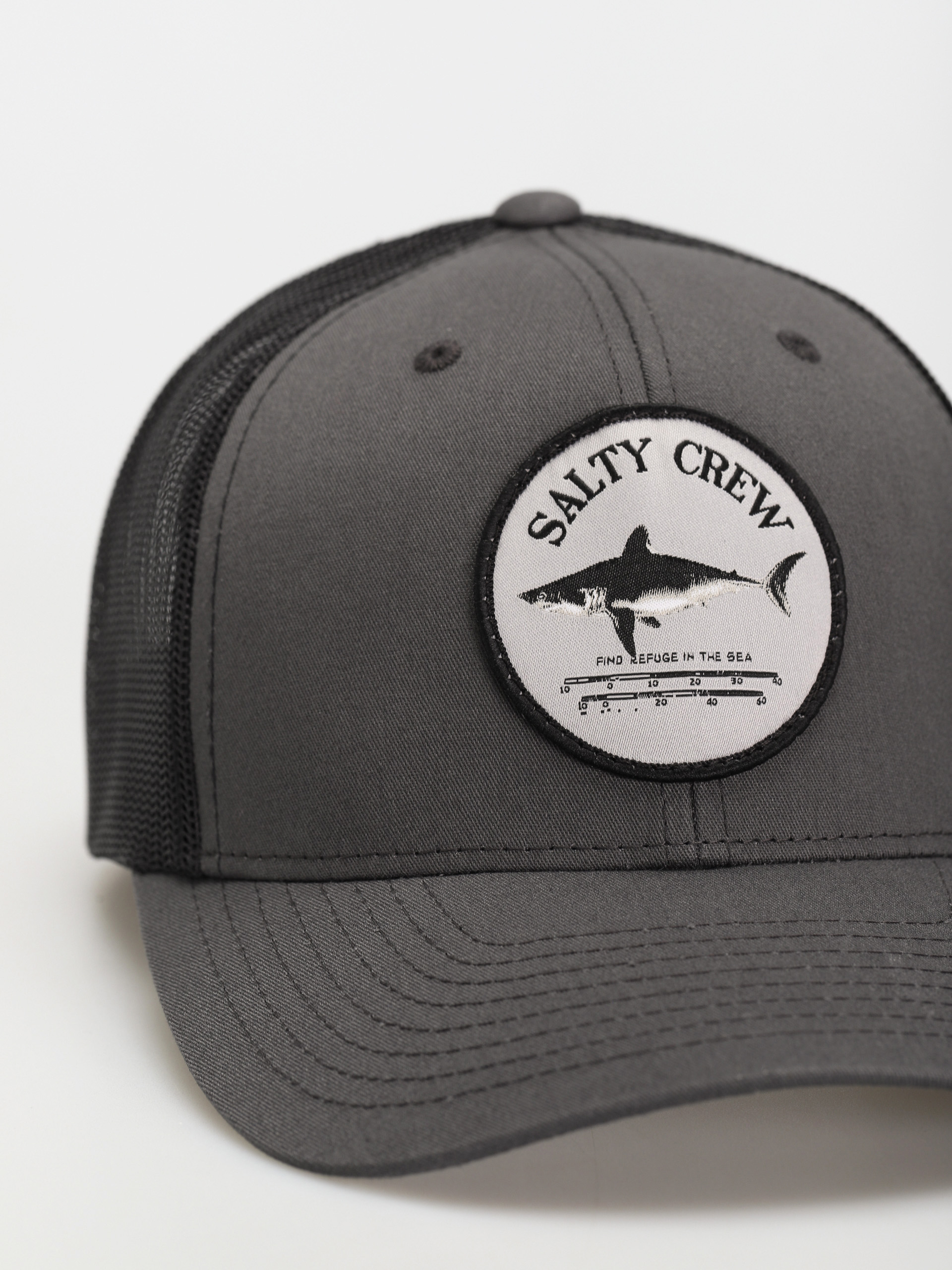Czapka z daszkiem Salty Crew Bruce Retro Trucker (charcoal/black)