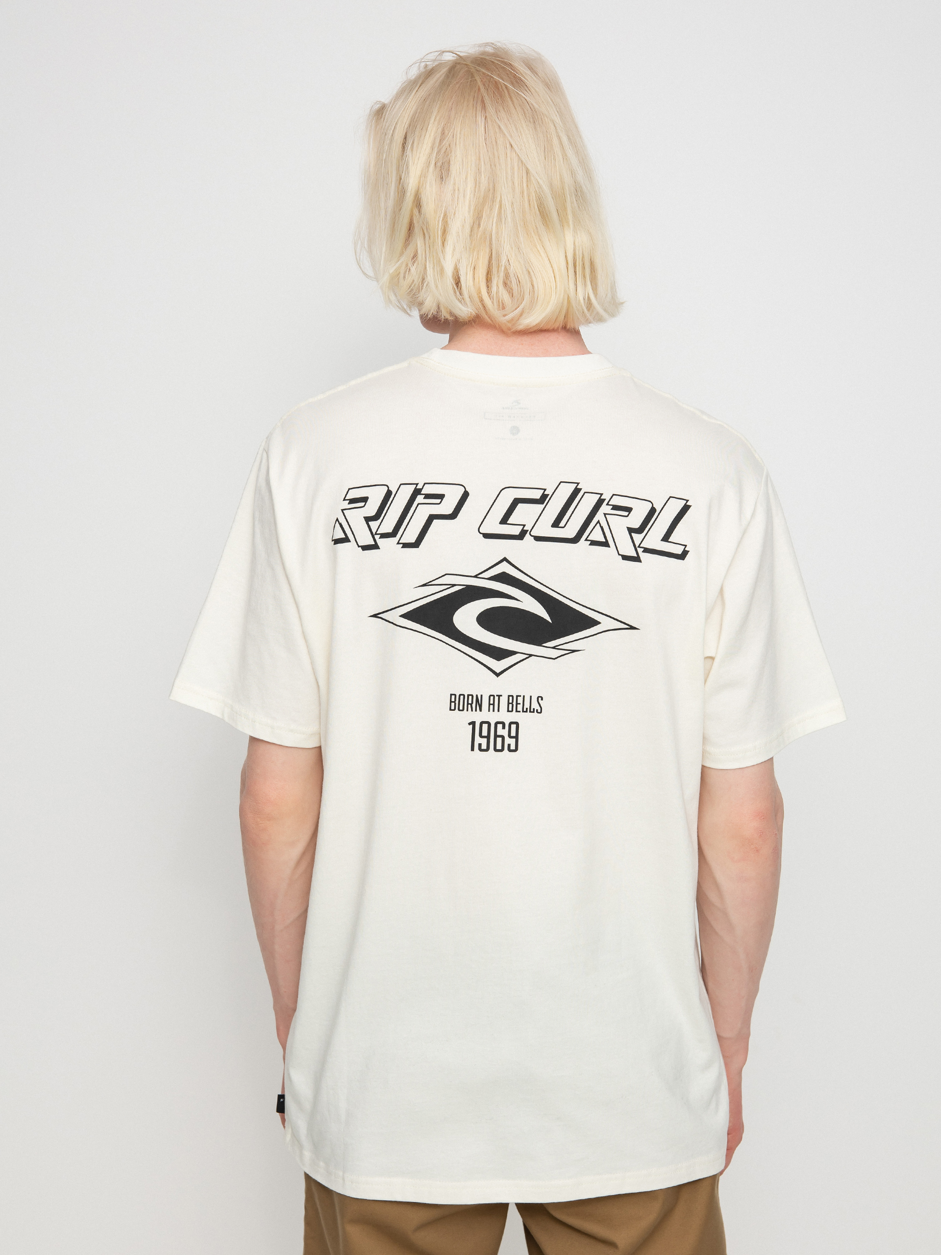 T-shirt Rip Curl Fade Out Icon (bone)