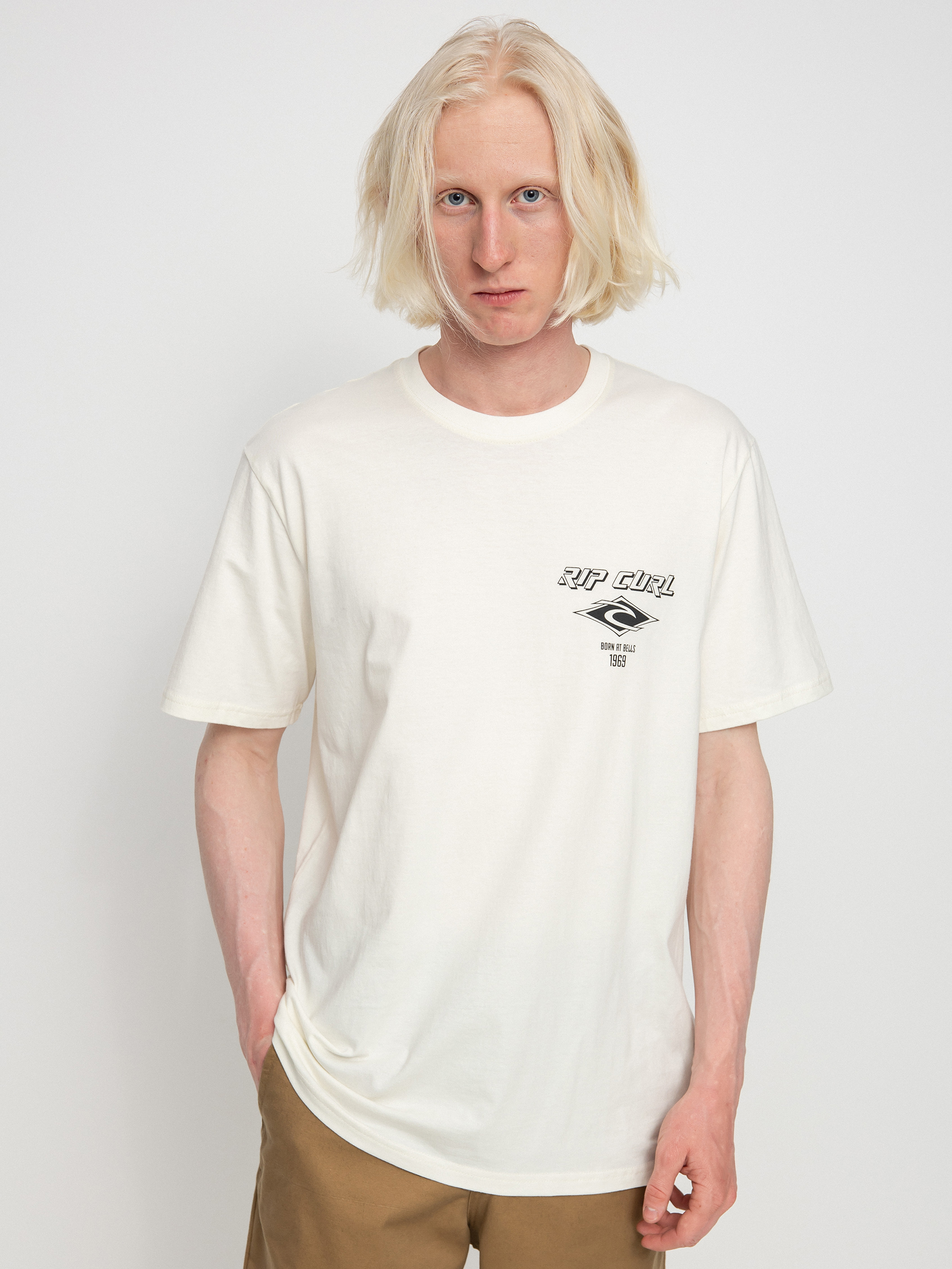 T-shirt Rip Curl Fade Out Icon (bone)