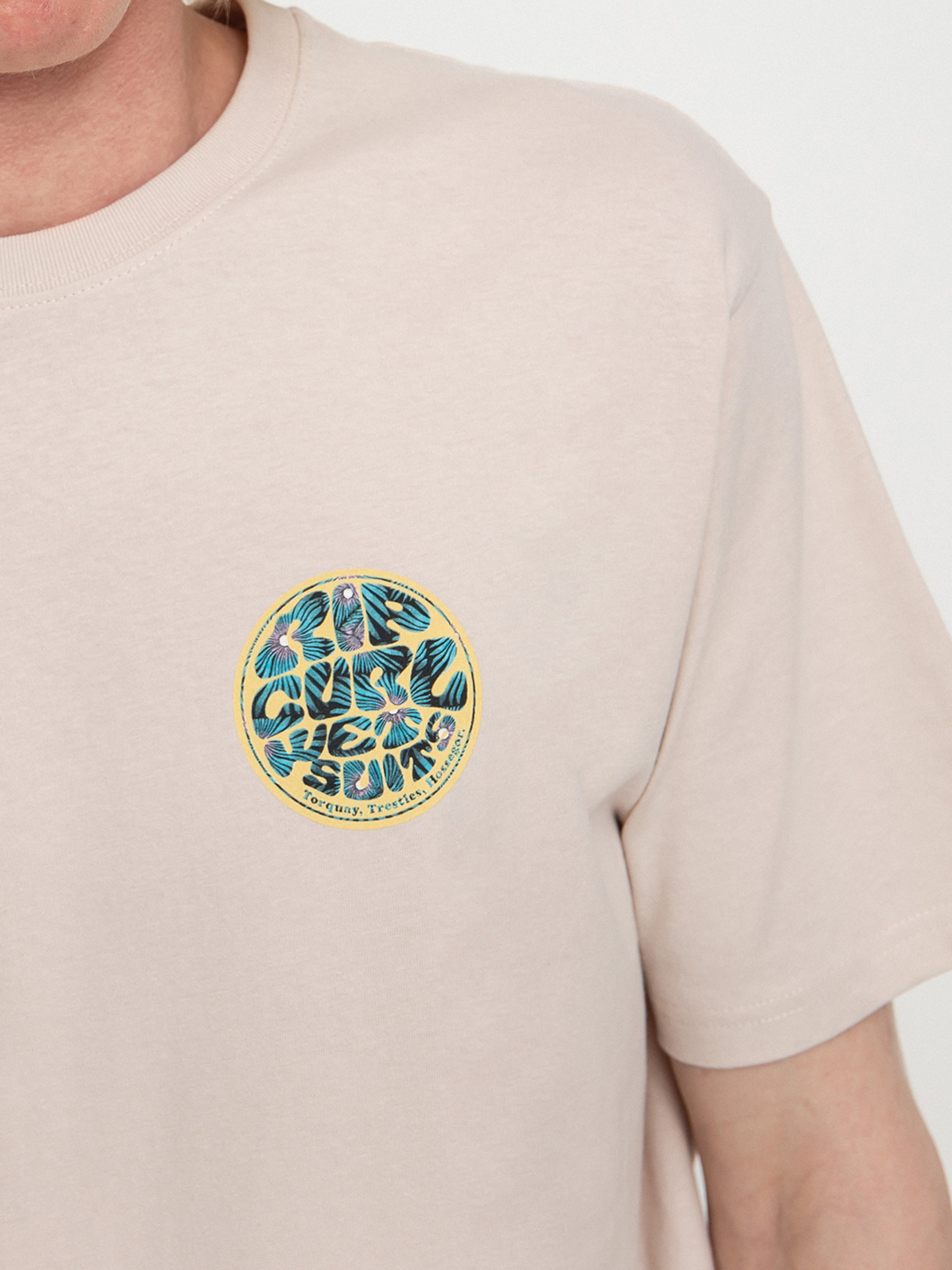 T-shirt Rip Curl Arty (dusty rose)