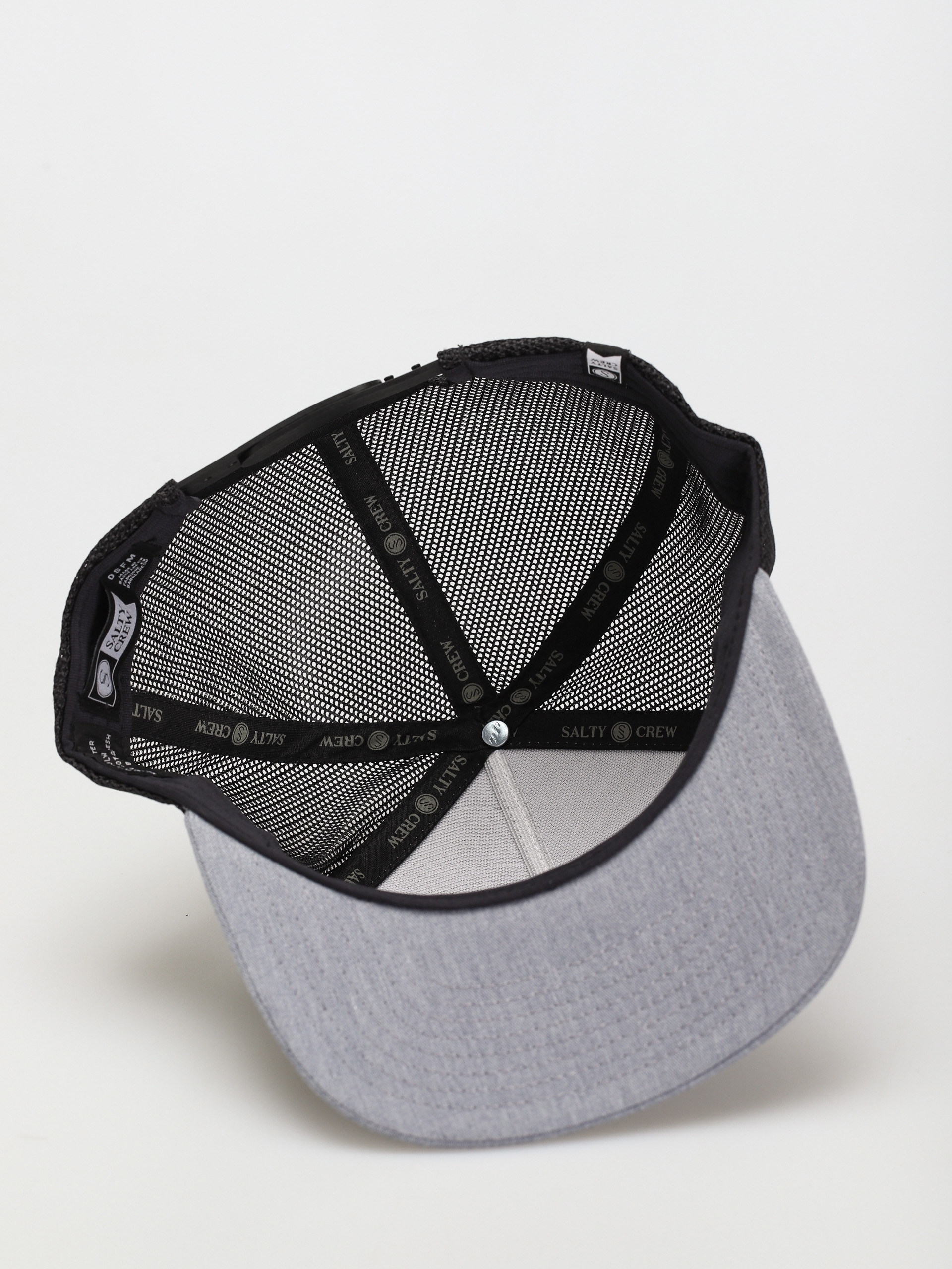 Czapka z daszkiem Salty Crew Alpha Twill Trucker (heather grey/black)