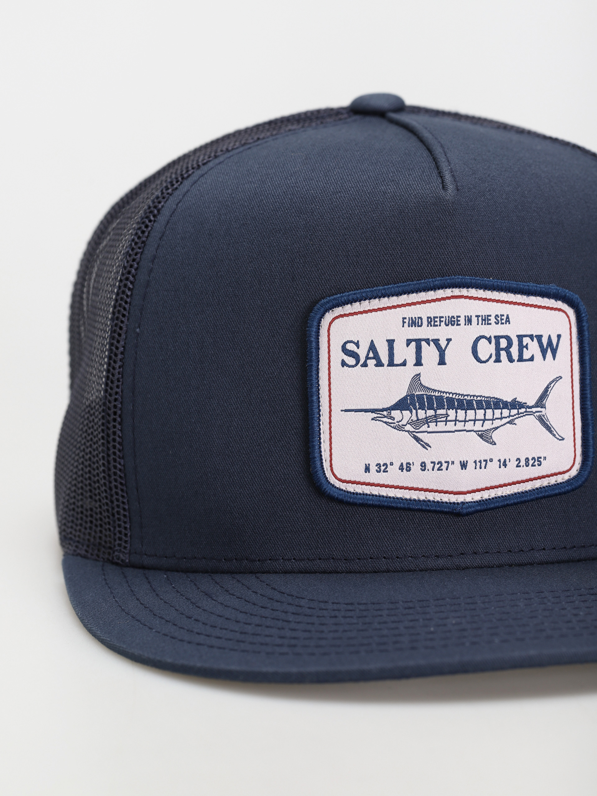 Czapka z daszkiem Salty Crew Stealth Trucker (navy)
