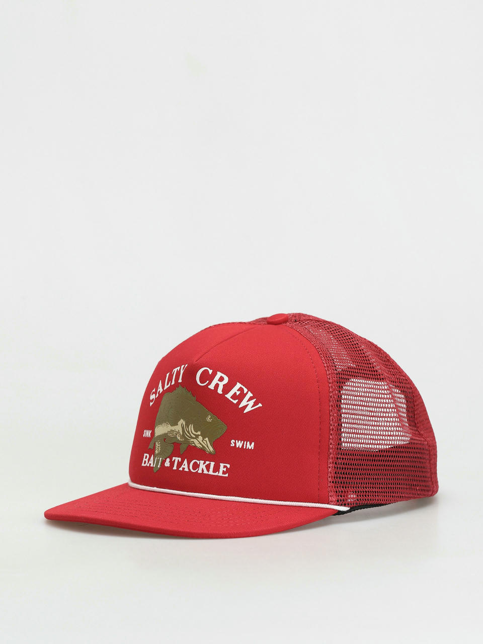 Czapka z daszkiem Salty Crew Bass Man Trucker (red)