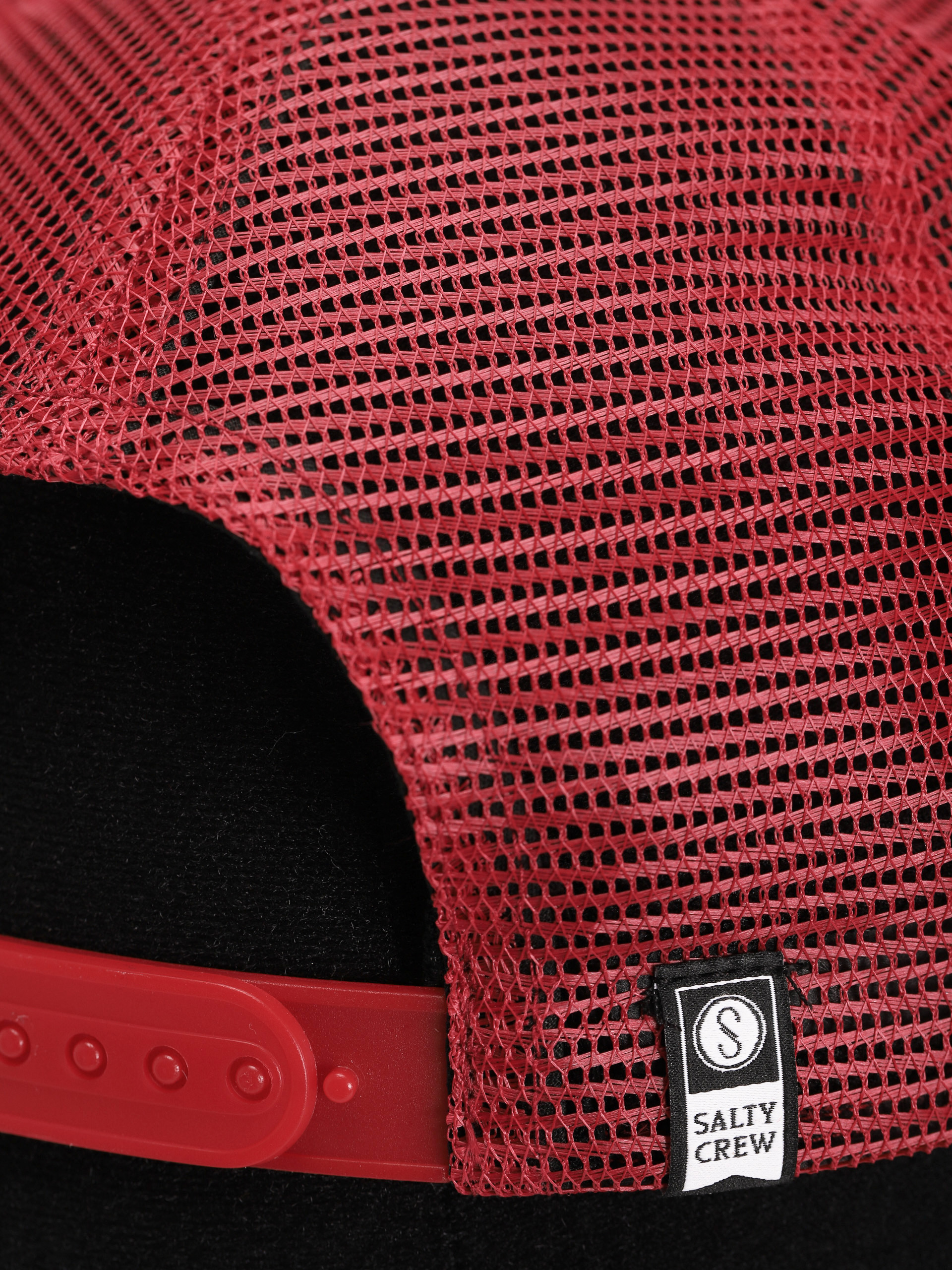 Czapka z daszkiem Salty Crew Bass Man Trucker (red)