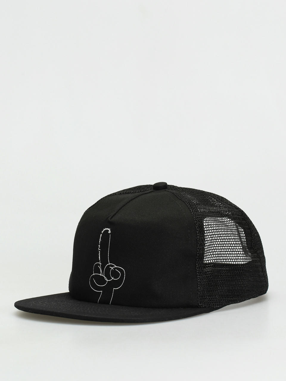 Czapka z daszkiem Emerica Eff Corporate Trucker Hat (black)