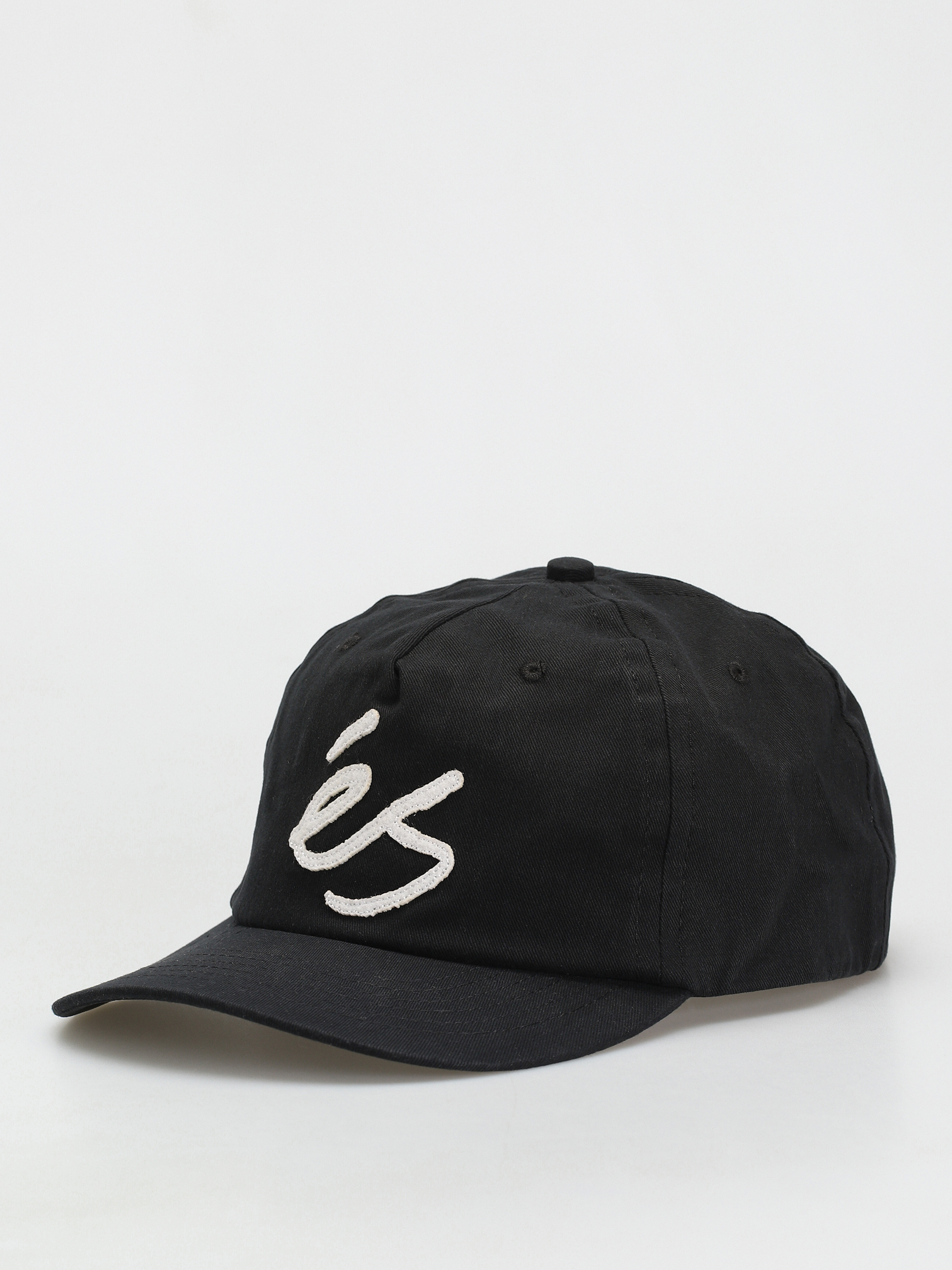 Czapka z daszkiem eS Script Applique Snapback (black)