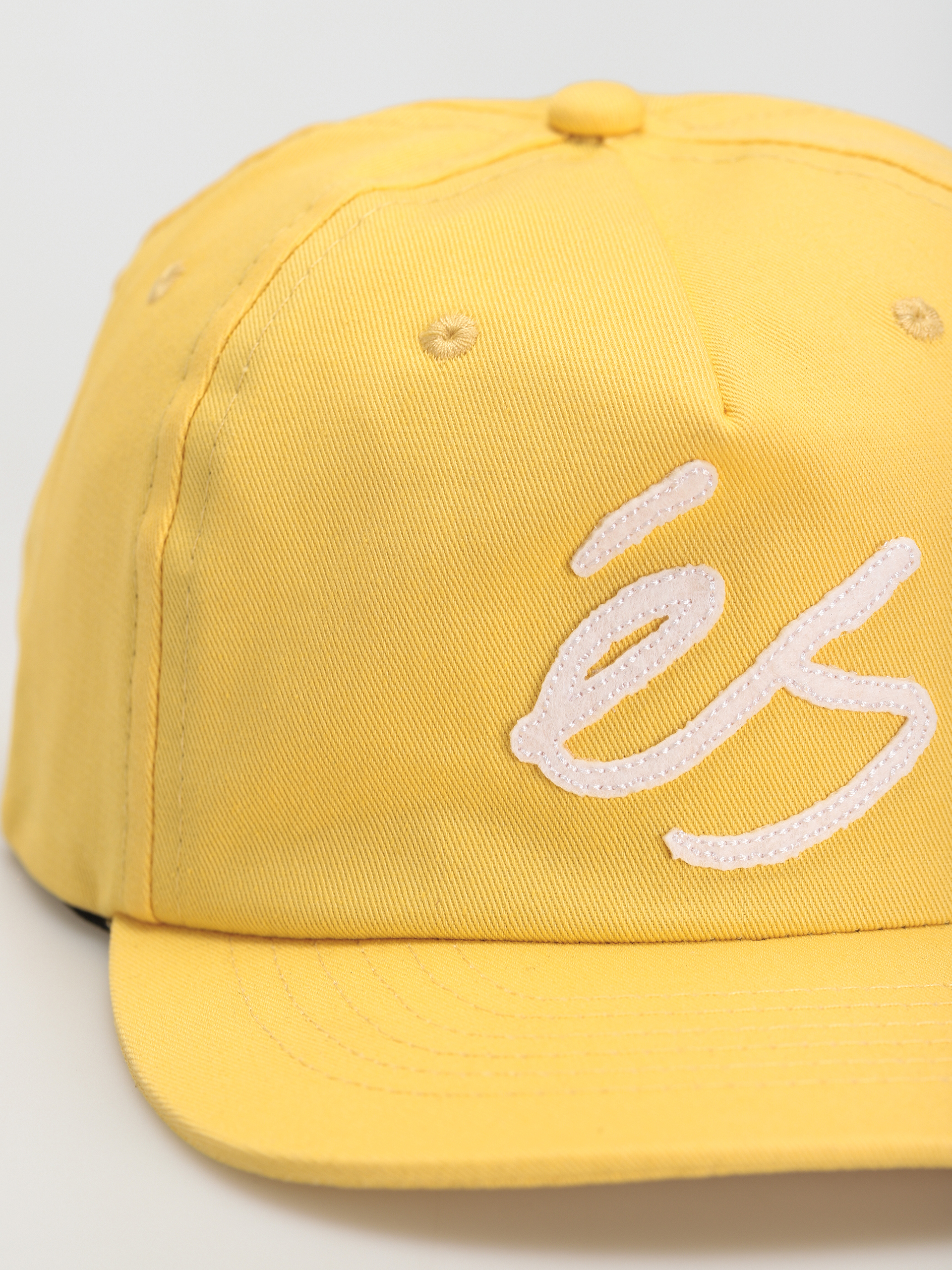Czapka z daszkiem eS Script Applique Snapback (yellow)
