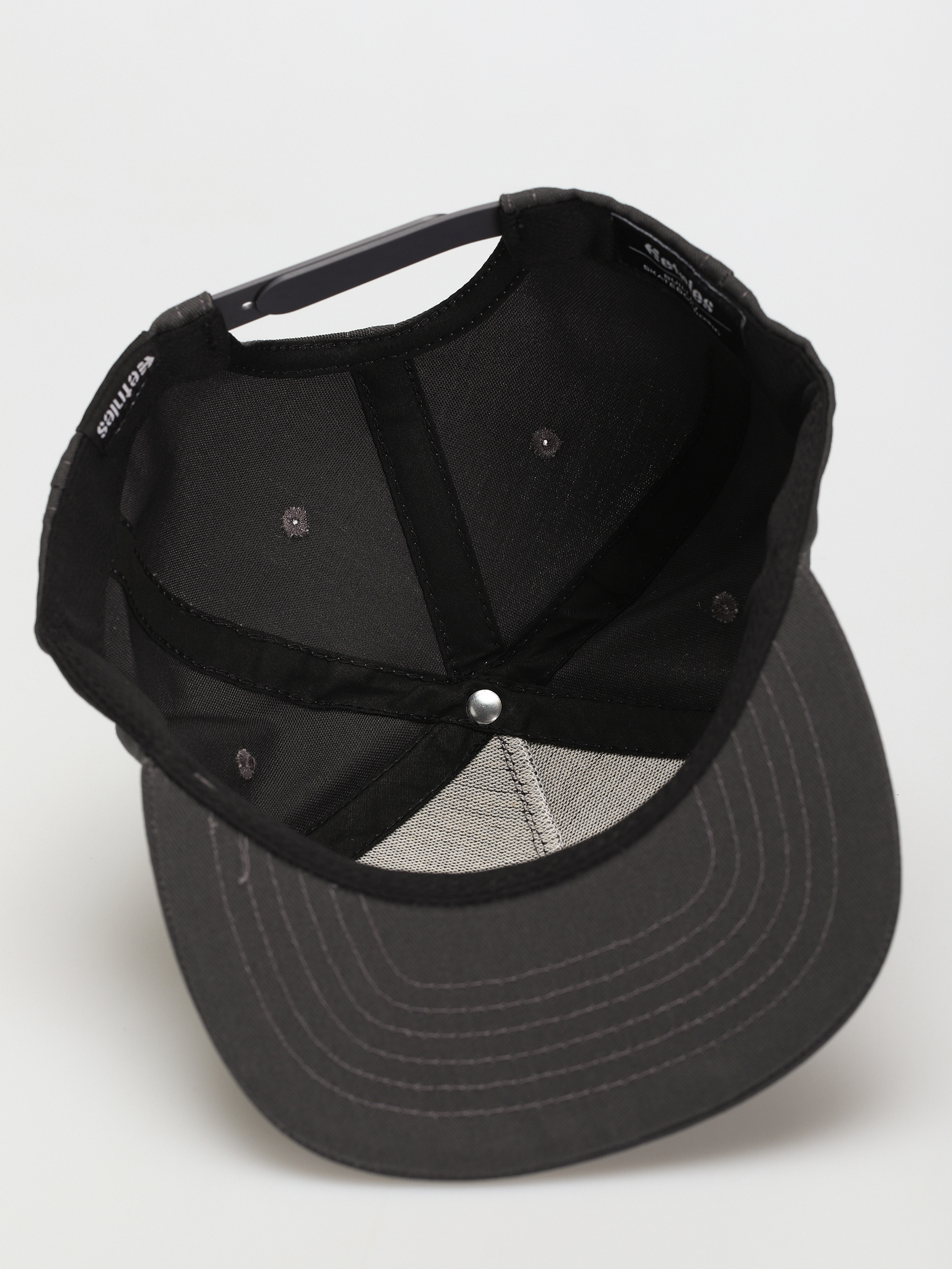 Czapka z daszkiem Etnies Corp Snapback (dark grey/grey)