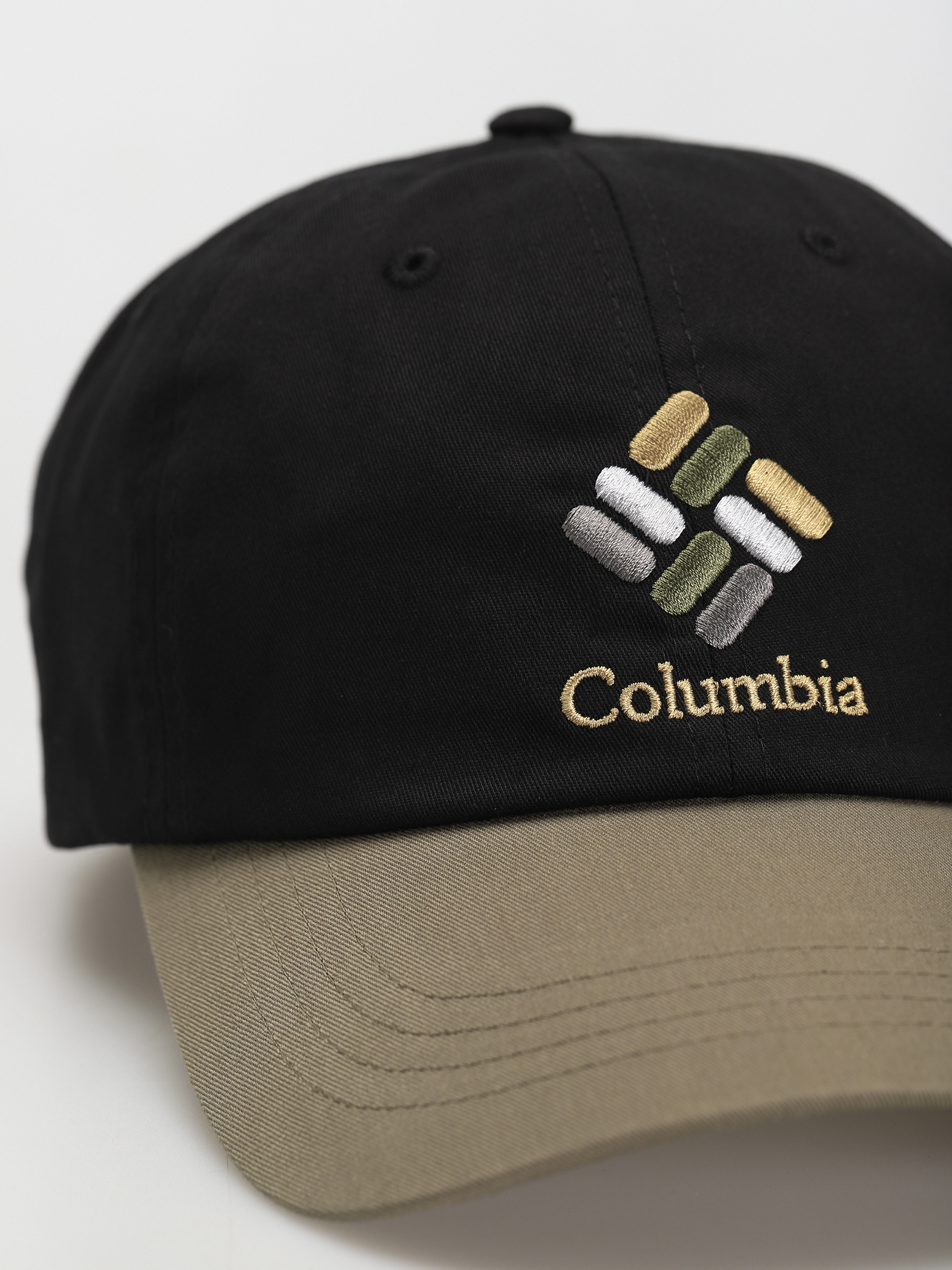 Czapka z daszkiem Columbia ROC II (black/stone gr)