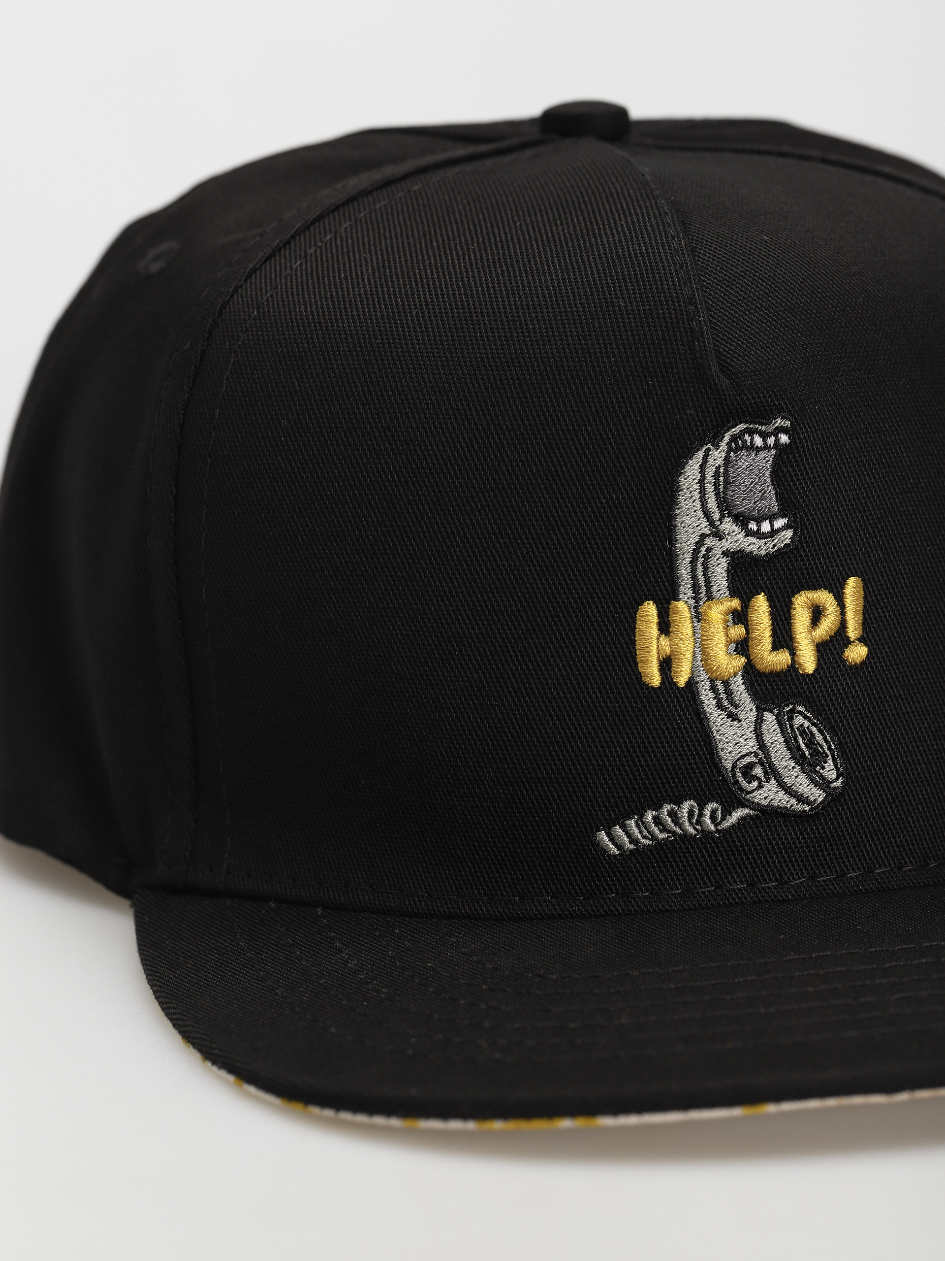 Czapka z daszkiem Etnies Help Snapback (black)