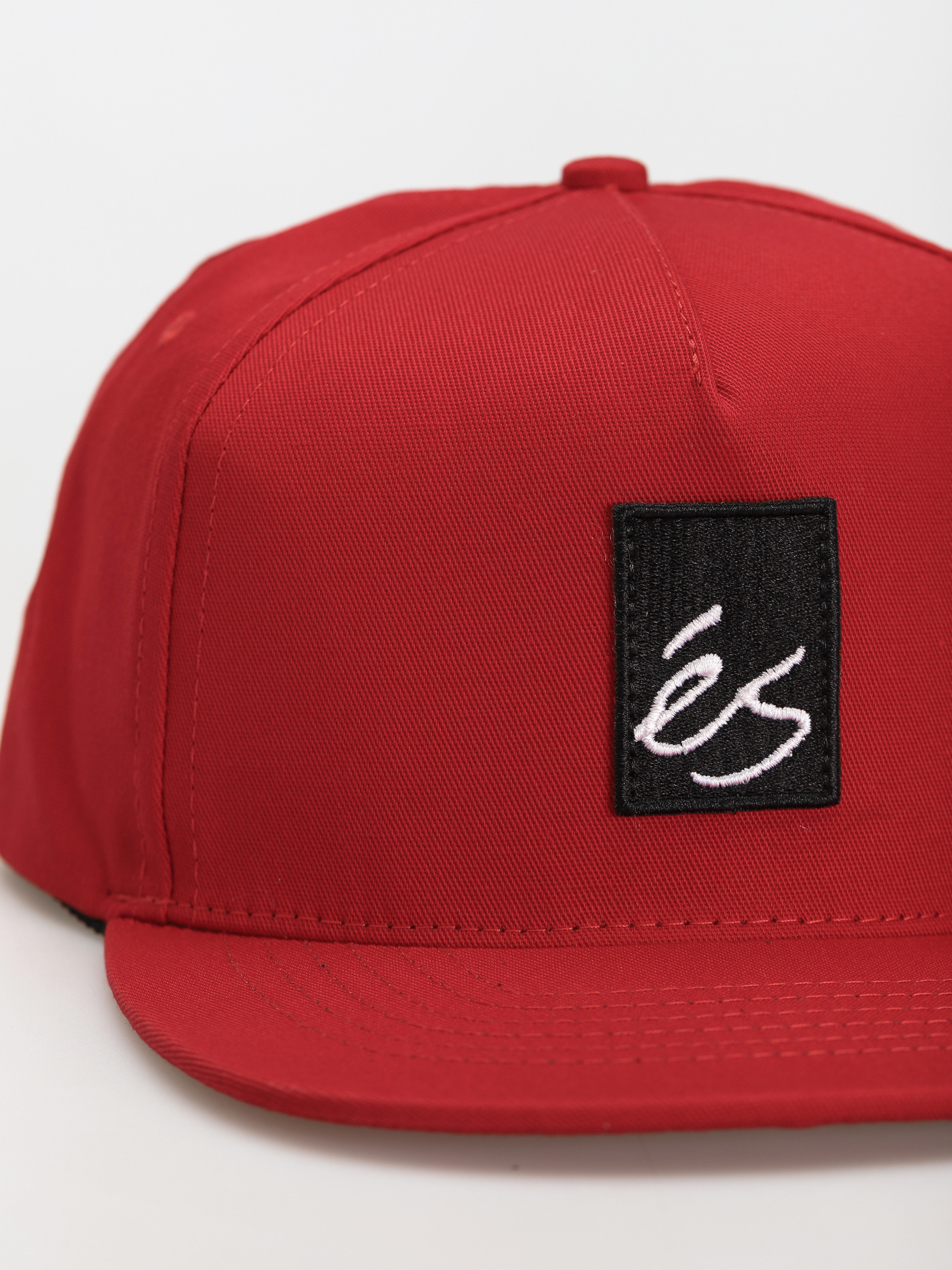 Czapka z daszkiem eS Main Block Snapback (red)