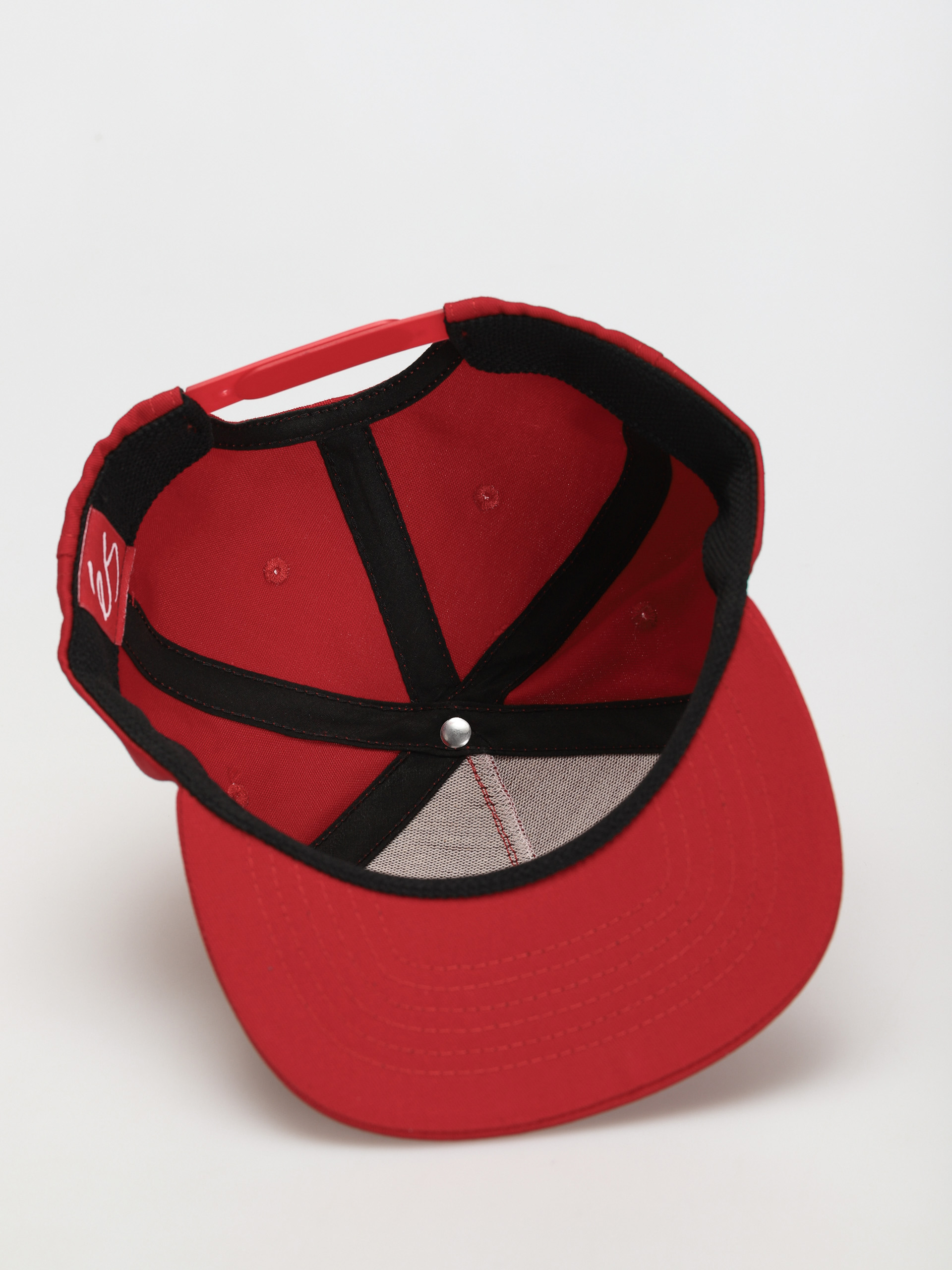 Czapka z daszkiem eS Main Block Snapback (red)