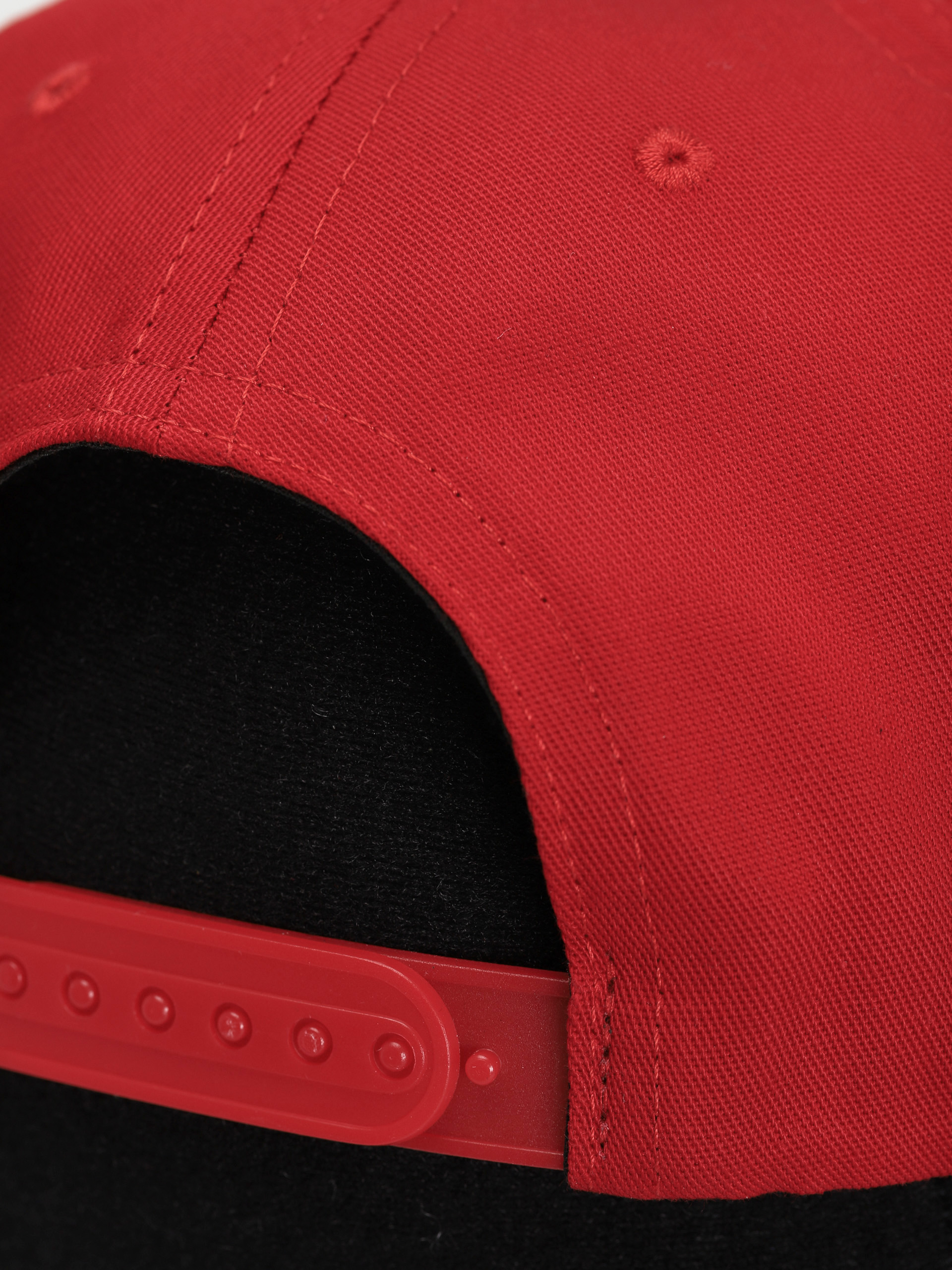 Czapka z daszkiem eS Main Block Snapback (red)