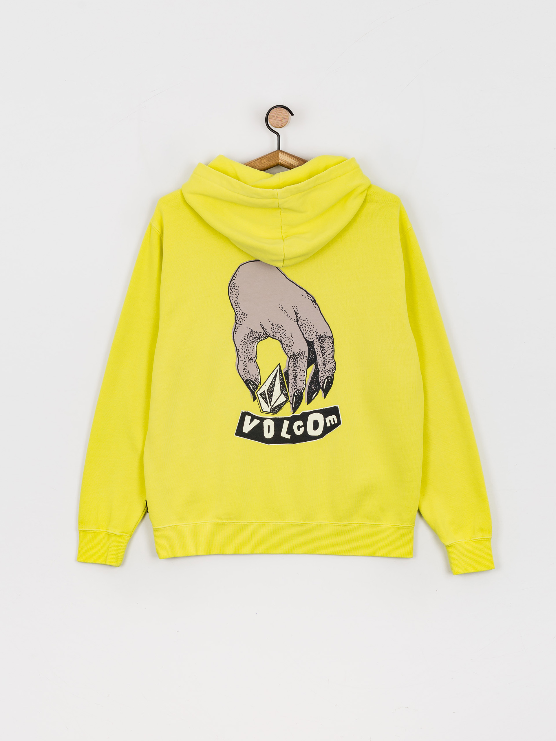 Bluza z kapturem Volcom Flowmat HD (limeade)