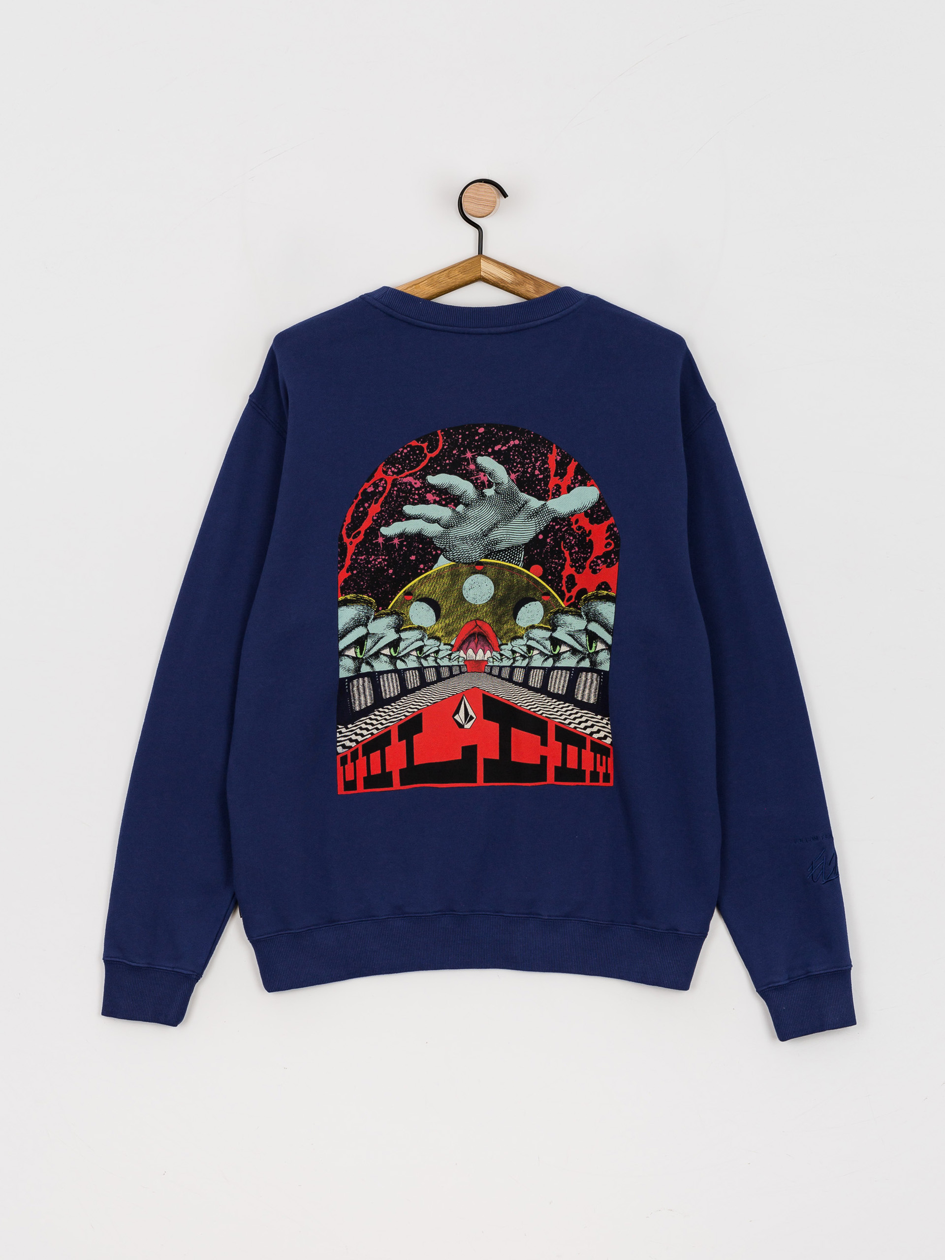 Bluza Volcom Elzo Durt Crew (blueprint)