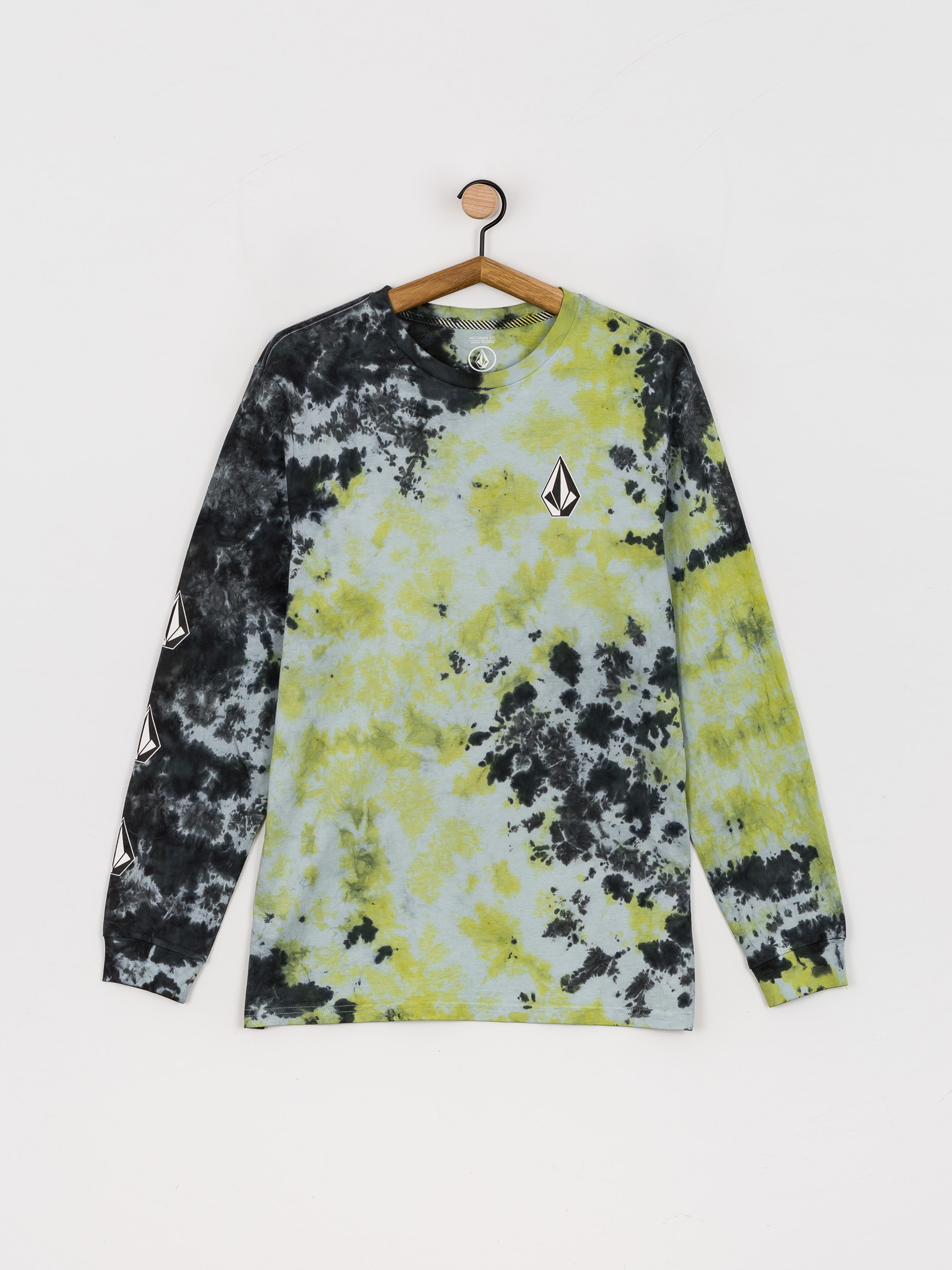 Longsleeve Volcom Iconic Dye (lime tie dye)