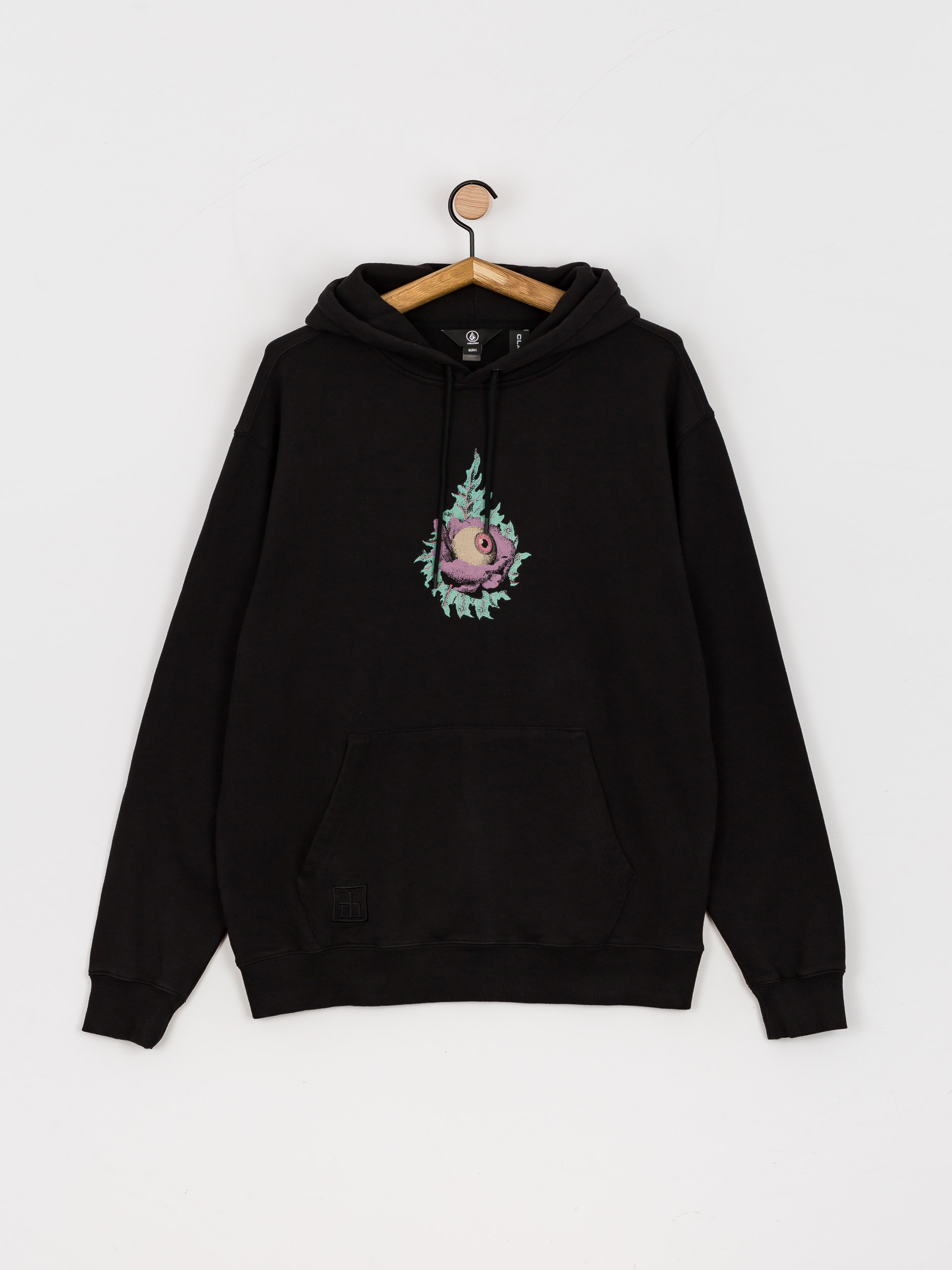Bluza z kapturem Volcom Max Loeffler HD (black)