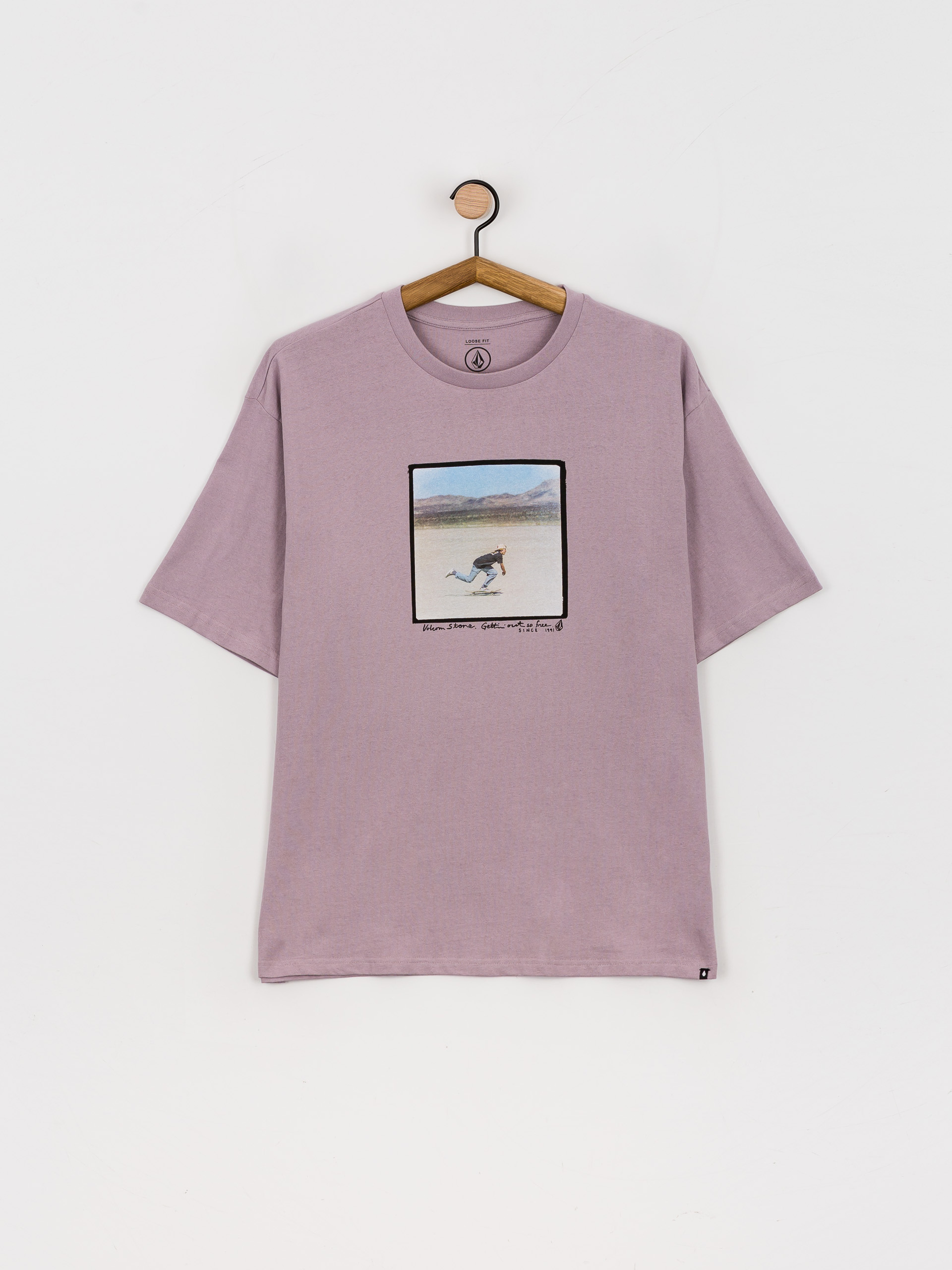 T-shirt Volcom Freeride Lse (nirvana)