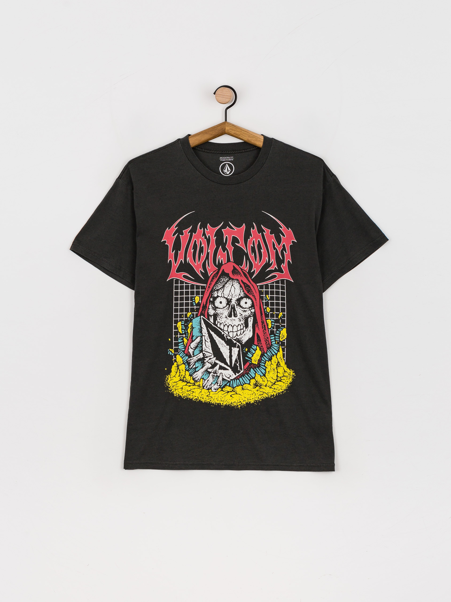 T-shirt Volcom Skate Vitals Crypt Ripper (black)