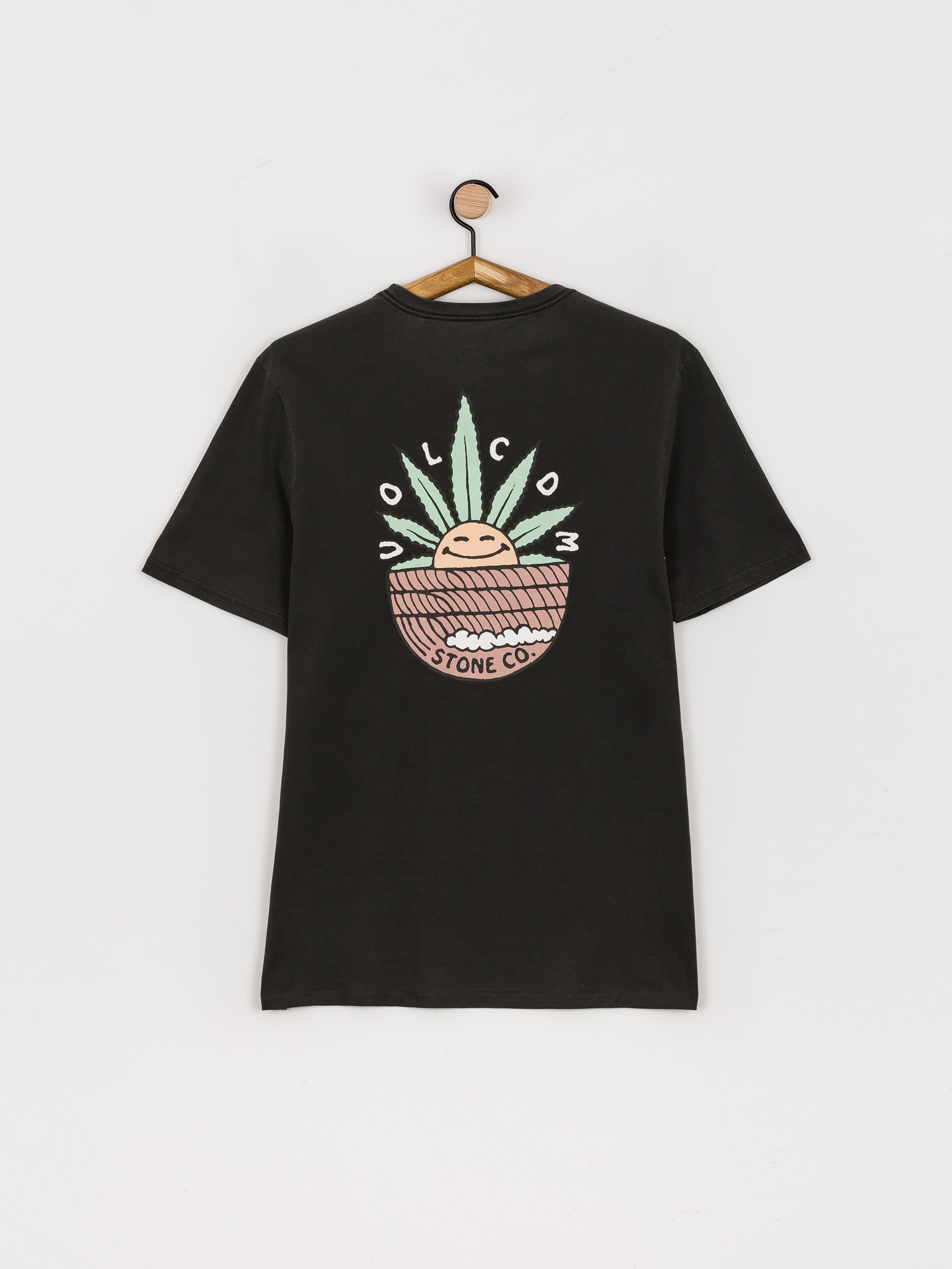 T-shirt Volcom Wakenbake Pw (black)