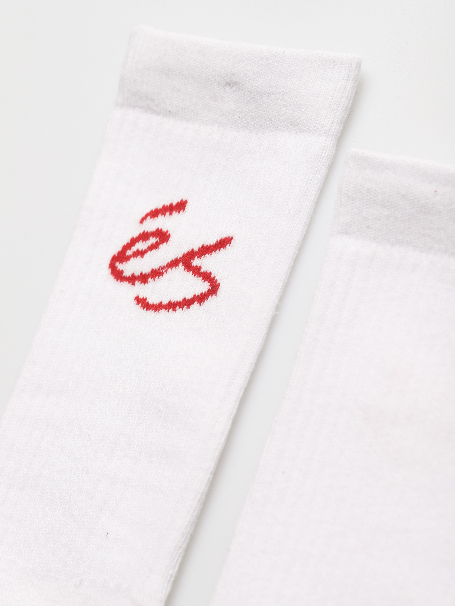Skarpetki eS Script Stripe Crew (white)