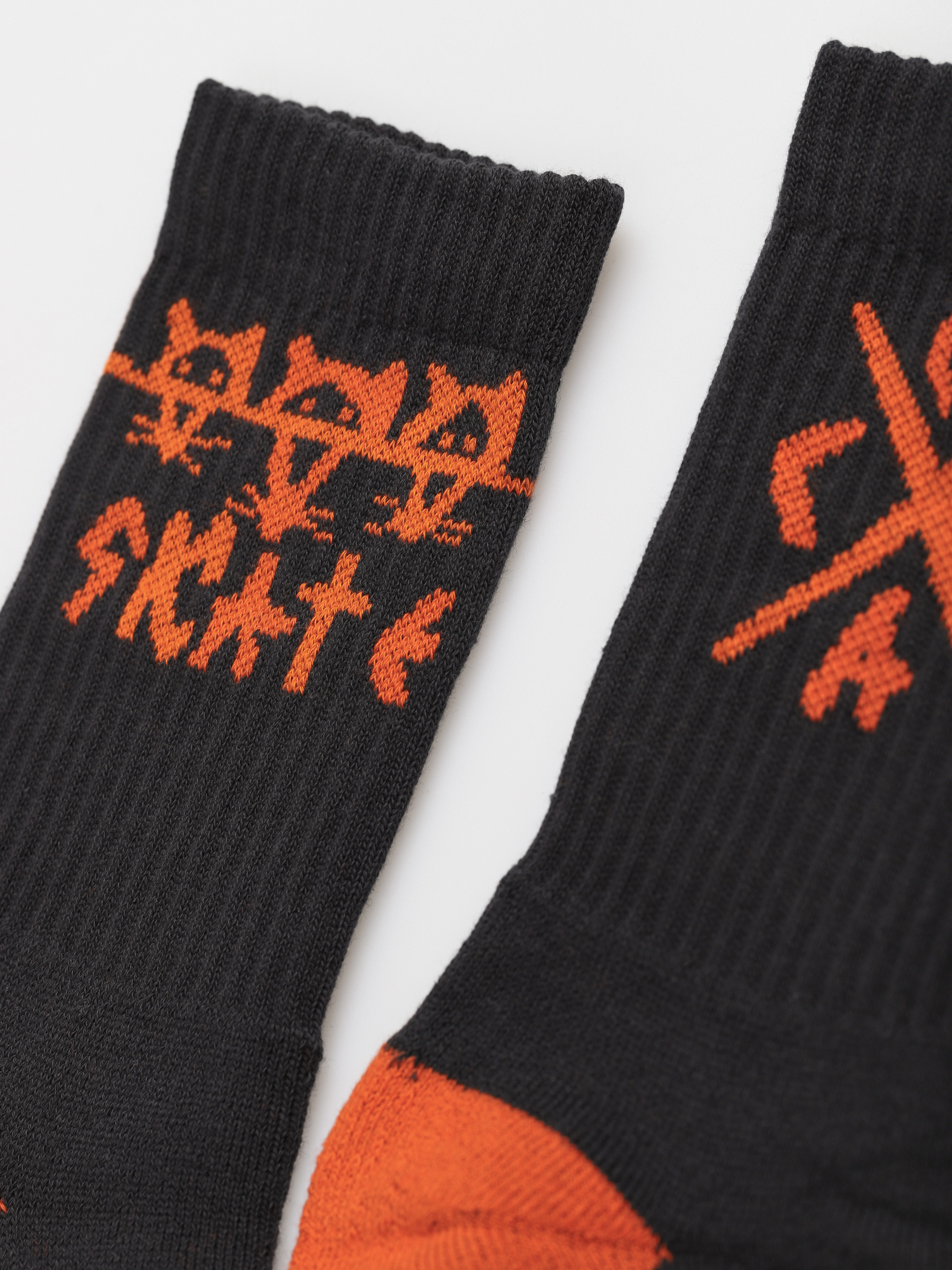 Skarpetki Malita Rats (graphite/orange)