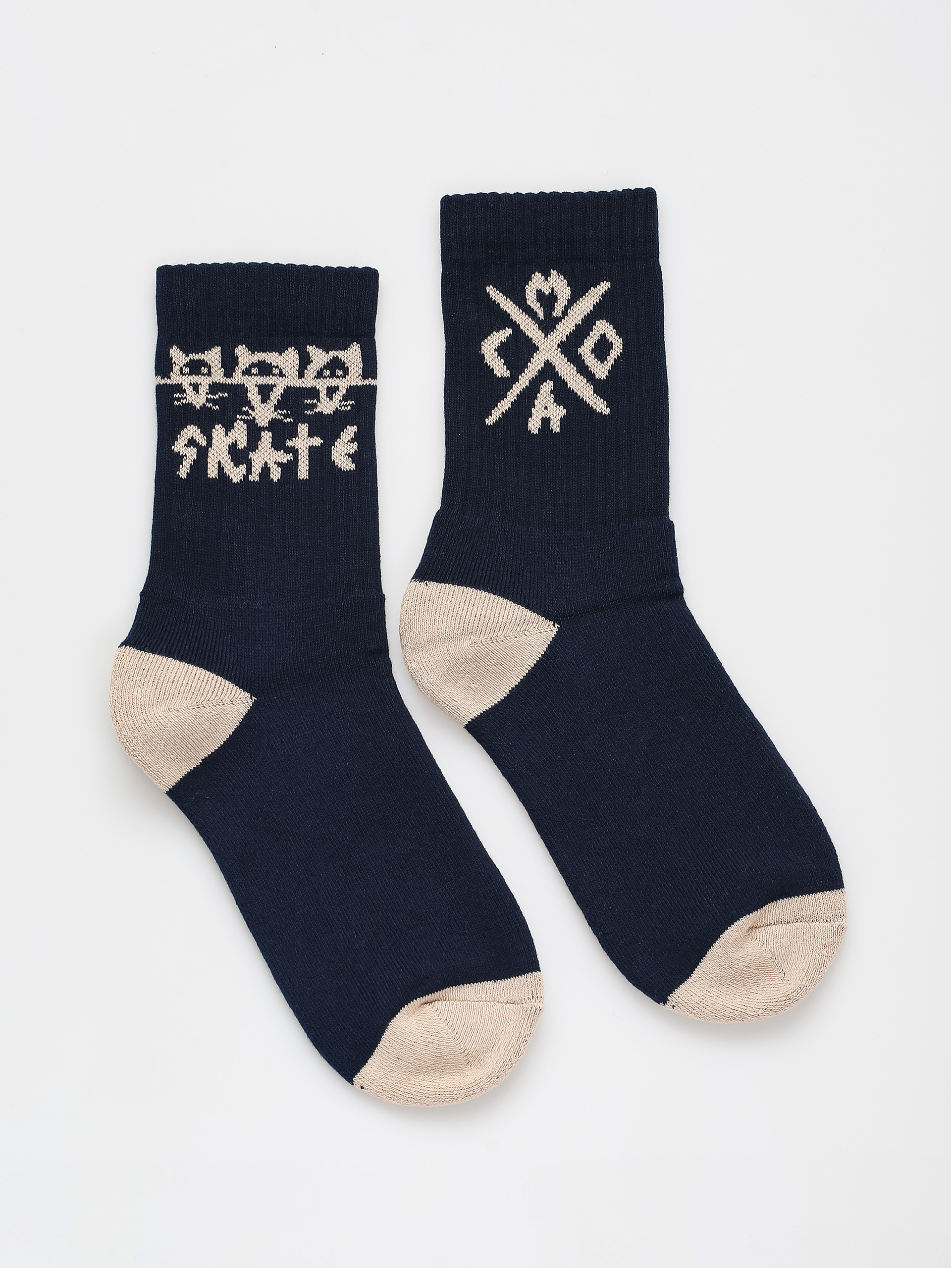 Skarpetki Malita Rats (navy/beige)