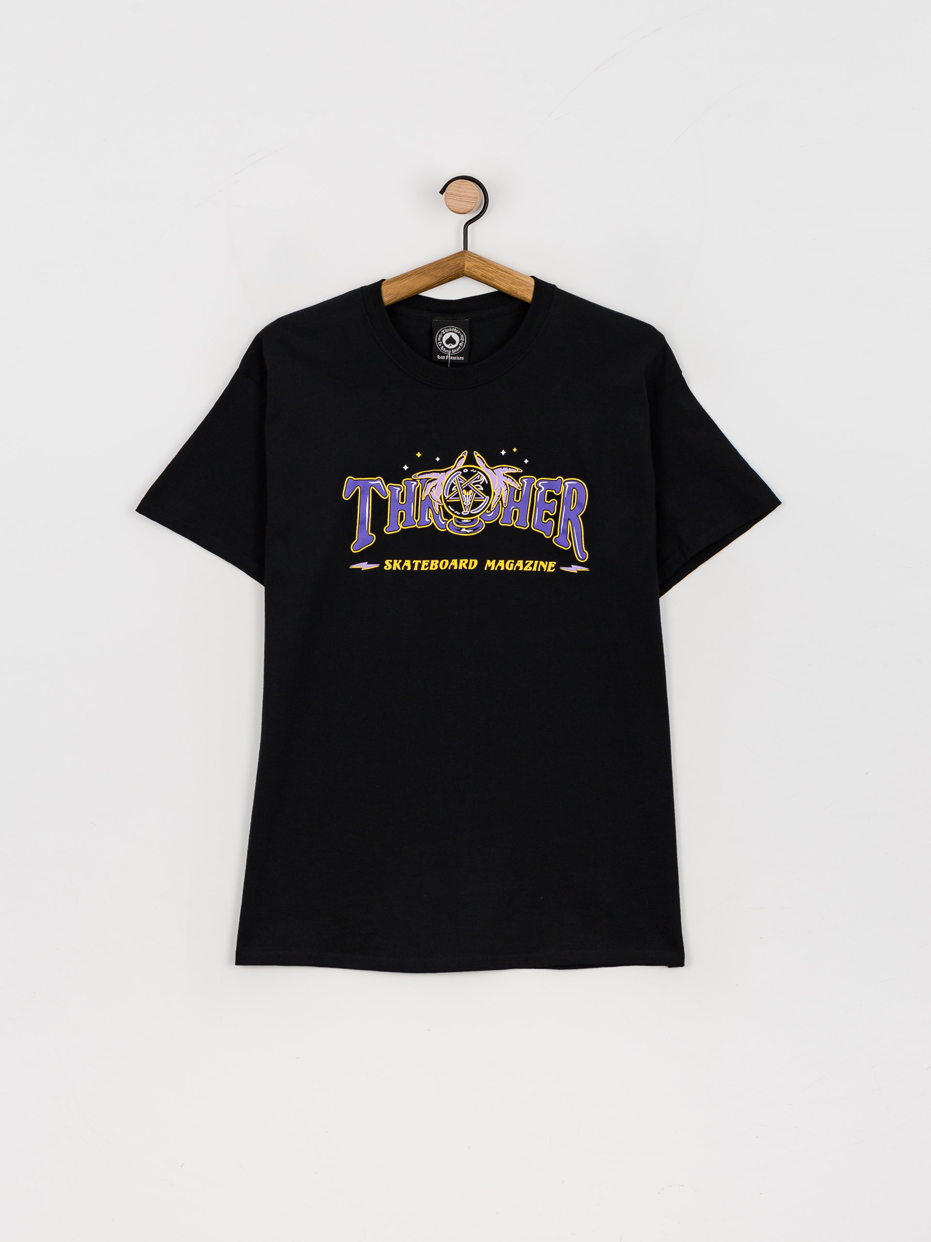 T-shirt Thrasher Fortune Logo (black)