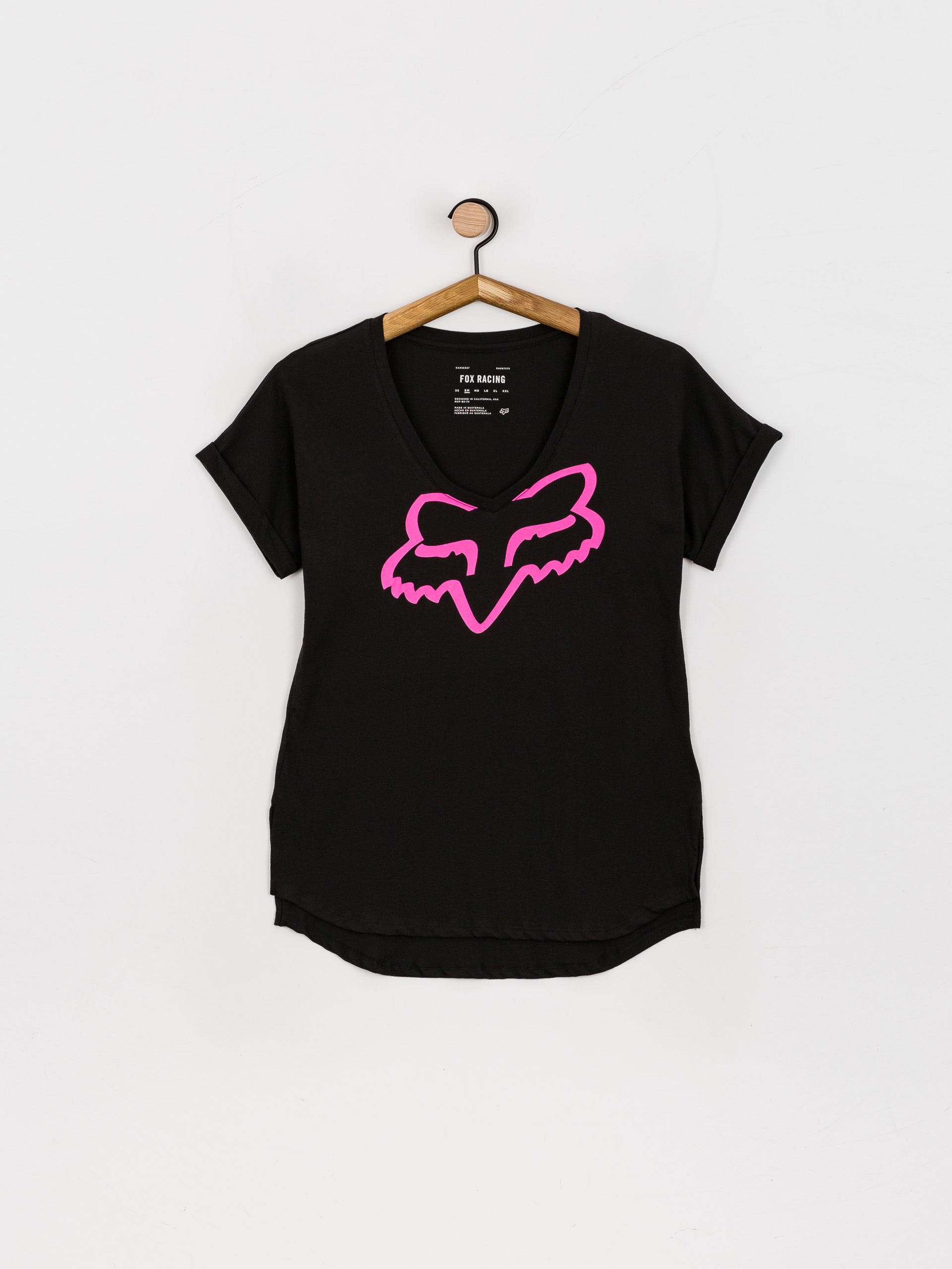 T-shirt Fox Boundary Wmn (blk/pnk)