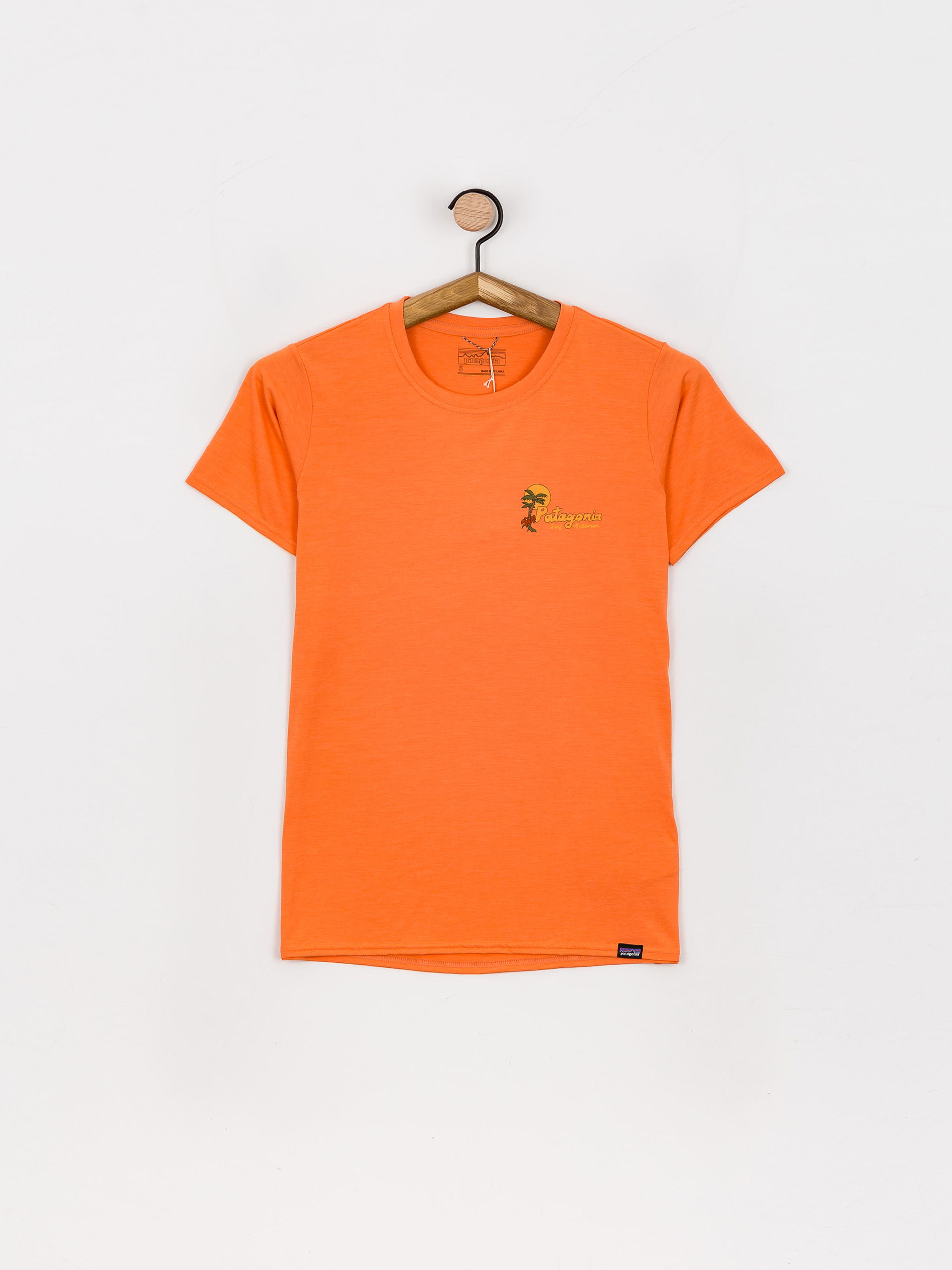 T-shirt Patagonia Cap Cool Daily Graphic Wmn (palm protest tigerlily orange x-dye)