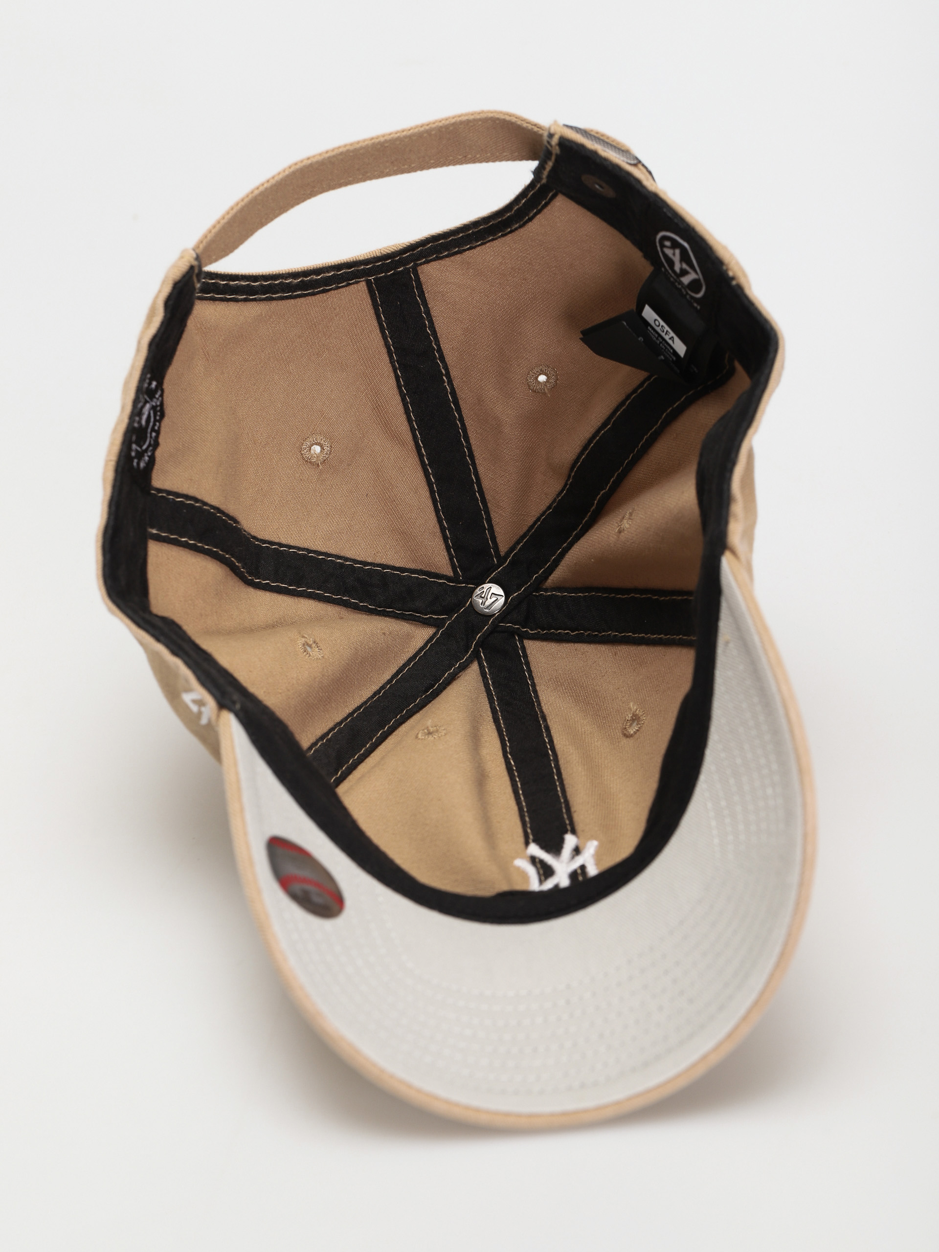 Czapka z daszkiem 47 Brand New York Yankees (khaki)