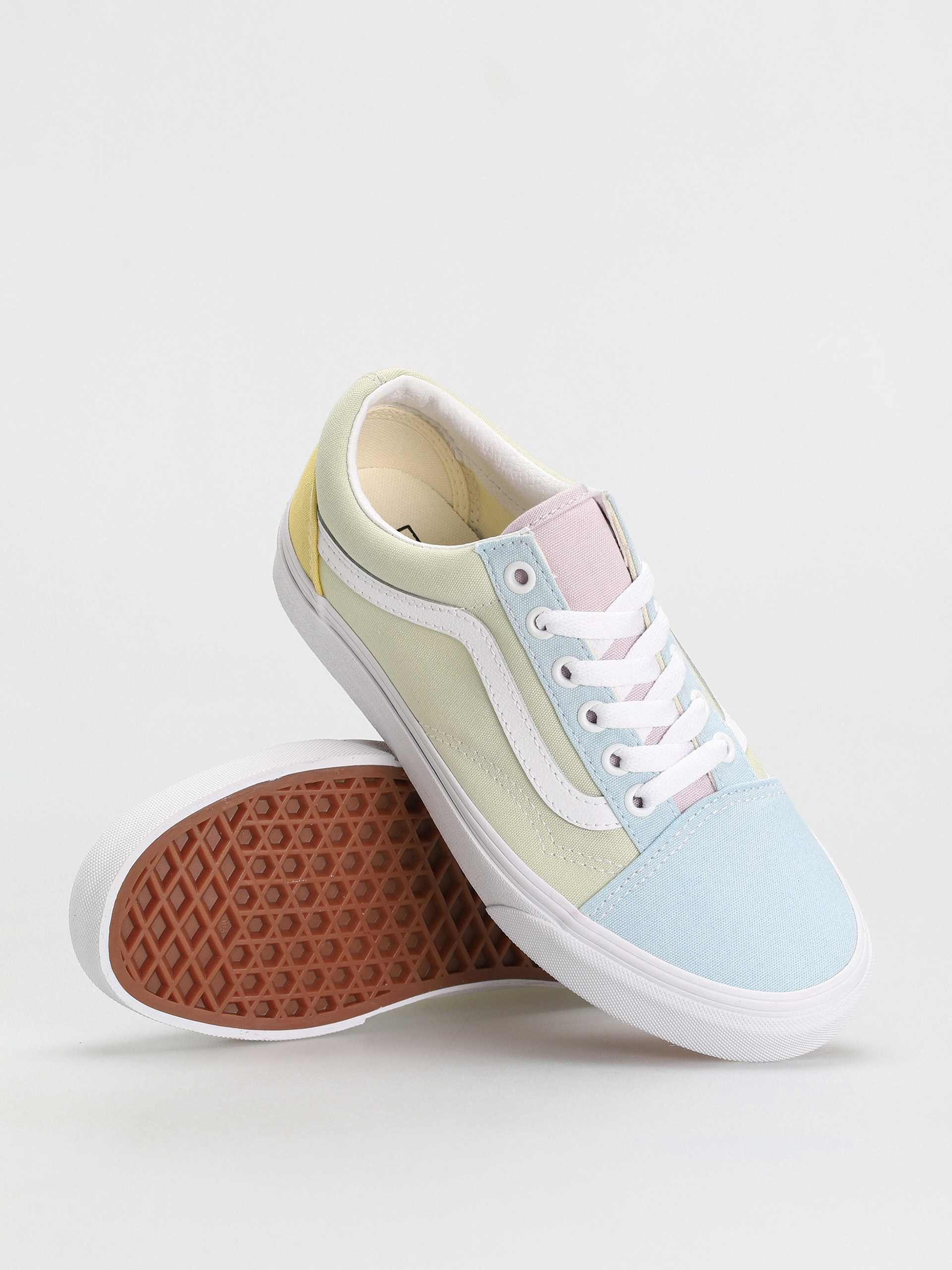 Buty Vans Old Skool (pastel block/multi/true white)