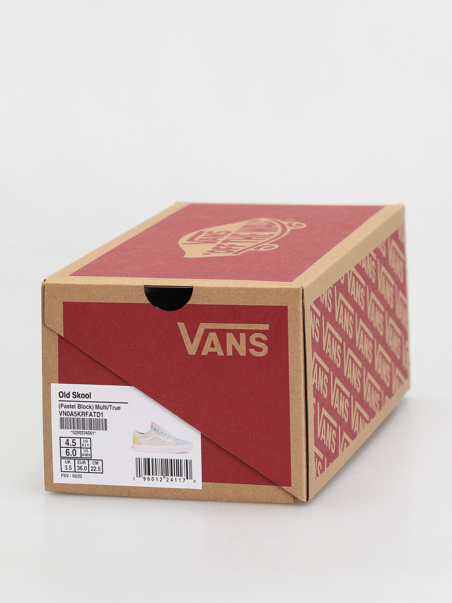 Buty Vans Old Skool (pastel block/multi/true white)