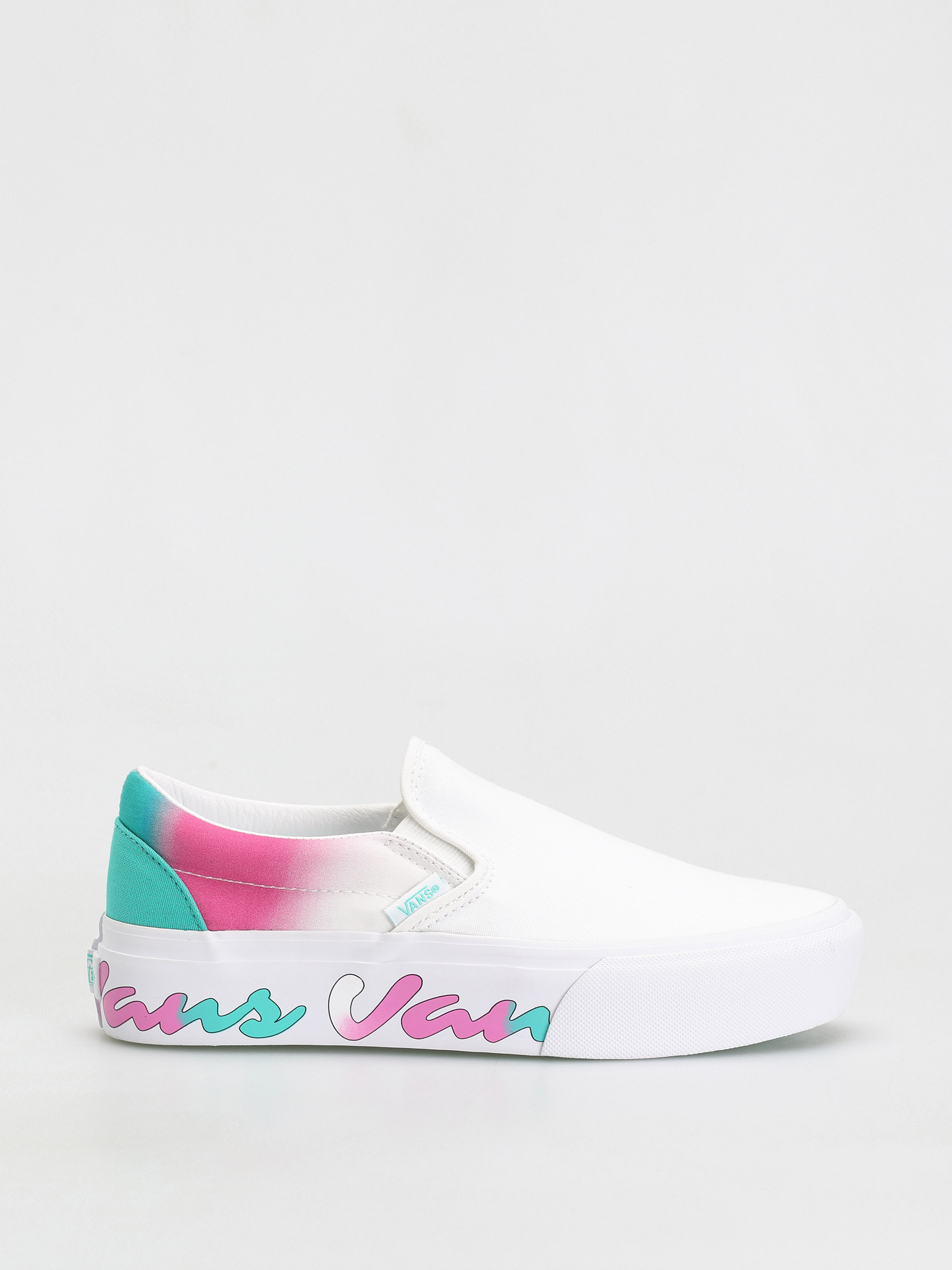 Buty Vans Classic Slip On Platform (spring fade/white/true white)