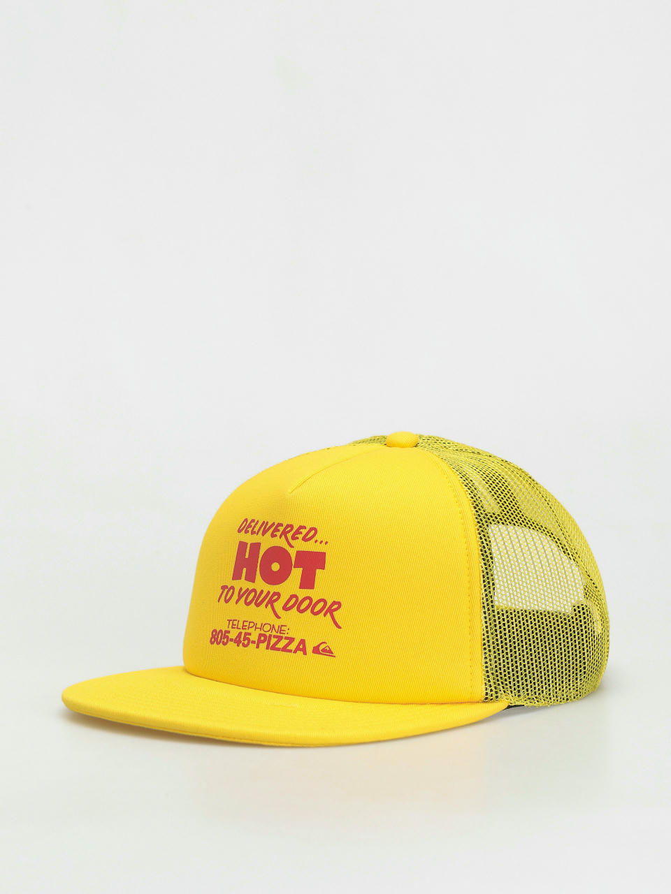 Czapka z daszkiem Quiksilver X Stranger Things Surfer Boy Trucker (lemon zest)